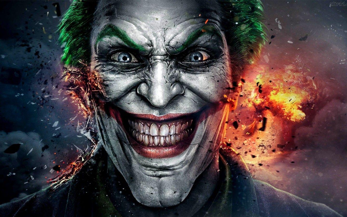 1440x900 Joker Laugh HD Walpaper Free Download :