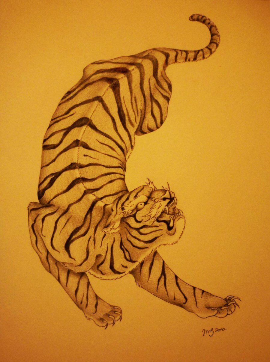 900x1208 Japanese Tiger