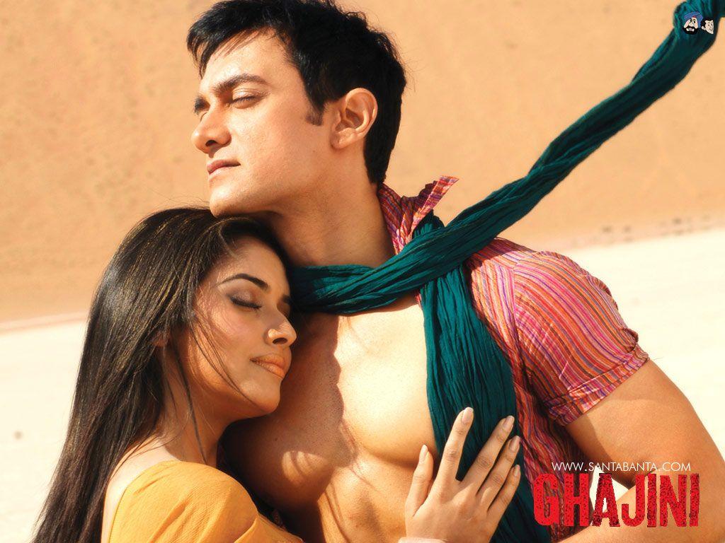 1024x768 Ghajini Movie Wallpaper