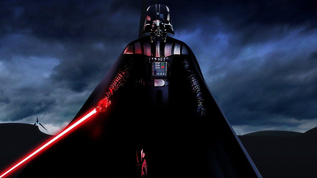 1200x675 Rafael Fernandez Vader in Mustafar #darthvader #mustafar #starwars #rogueone #wallpaper #minimal #minimalistic #flat