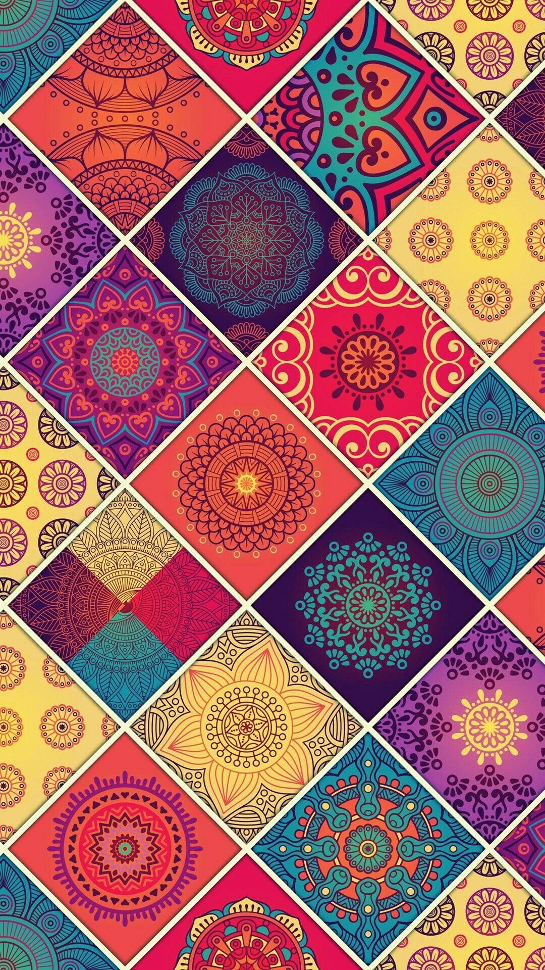 1080x1920 Wallpaper, Lockscreen, Mandala, Cores Data Src Best Art Wallpaper HD HD Wallpaper