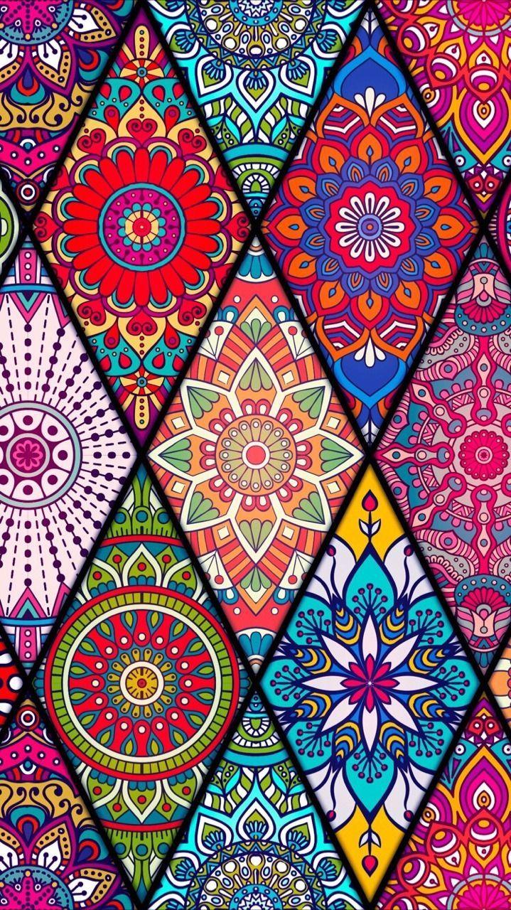 719x1280 Ana Rosa. Mandala wallpaper, Pattern wallpaper, Apple wallpaper