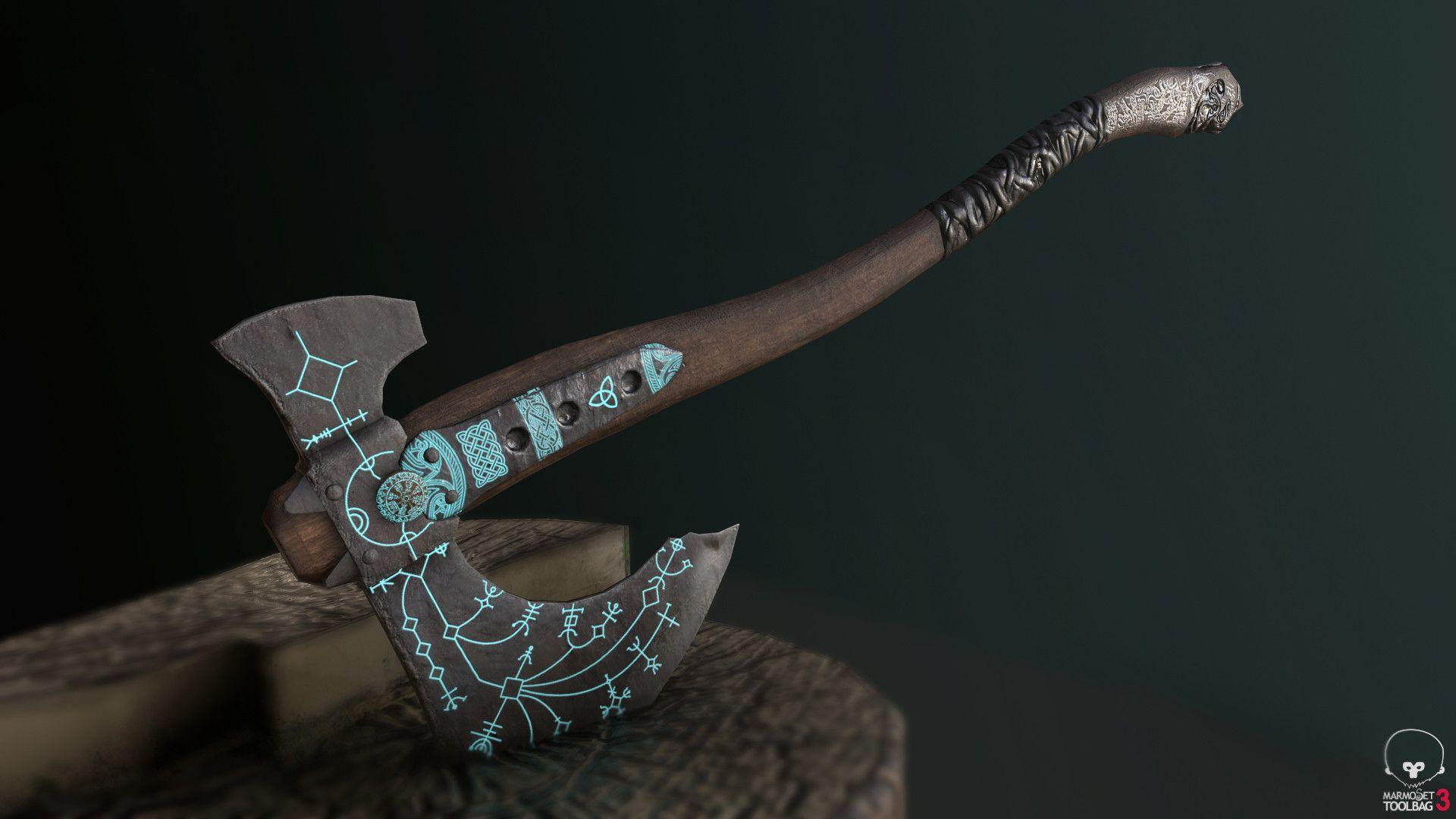 1920x1080 Jack Hayward Of War Axe Fan Art