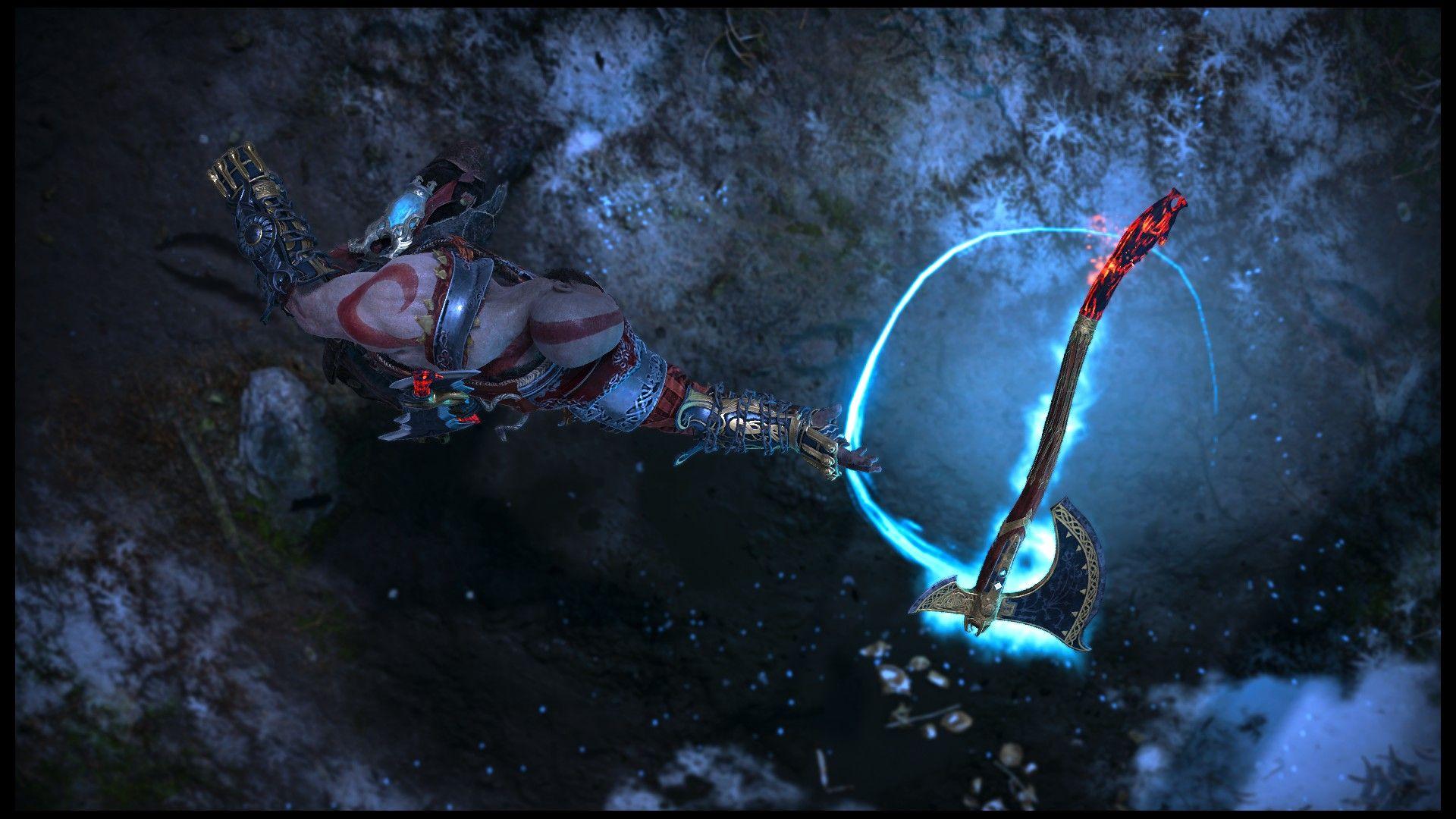 1920x1080 What do you think of my leviathan axe photo mode creation?