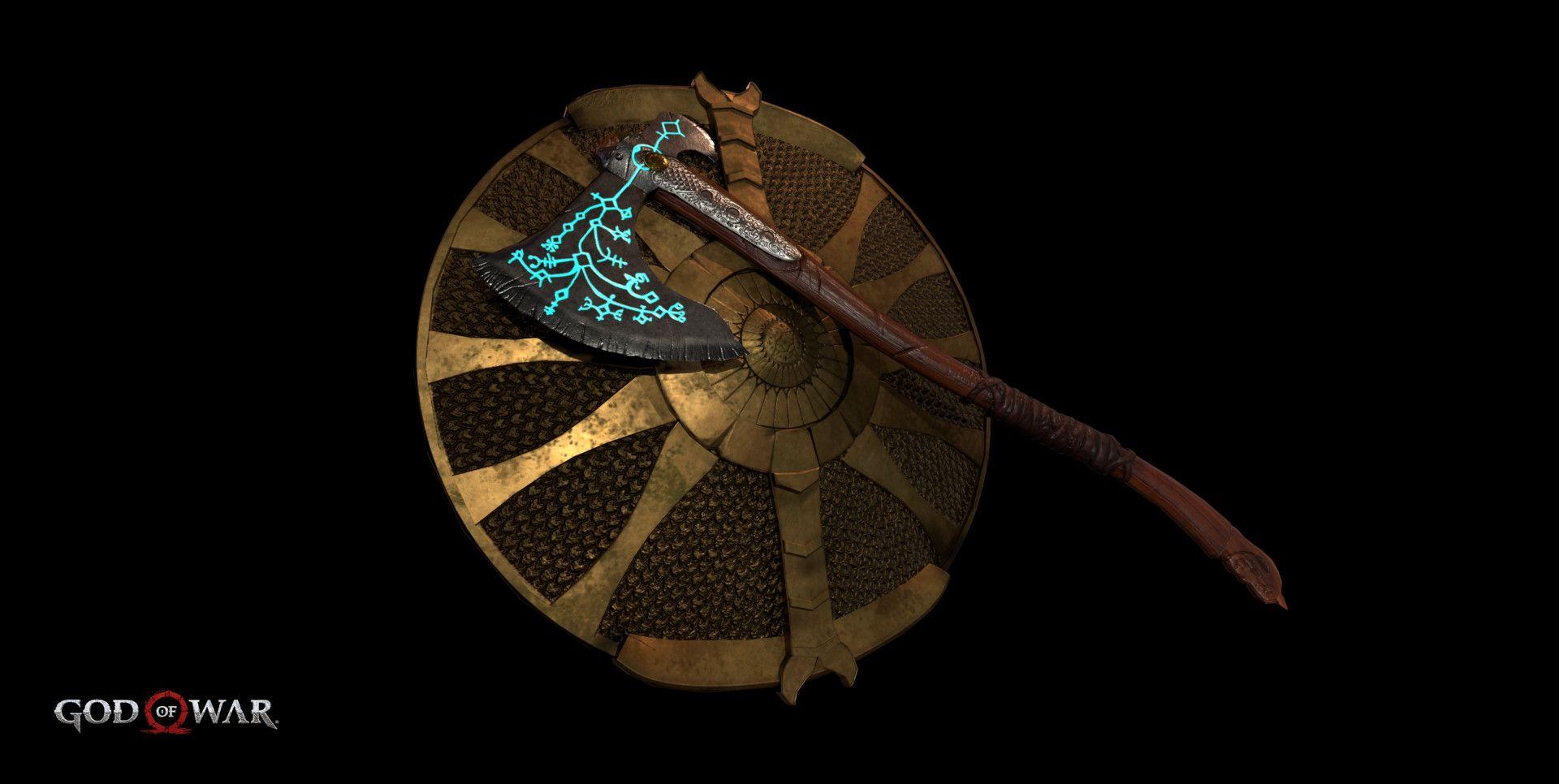 1920x966 leviathan Axe with Shield, Ishan Verma