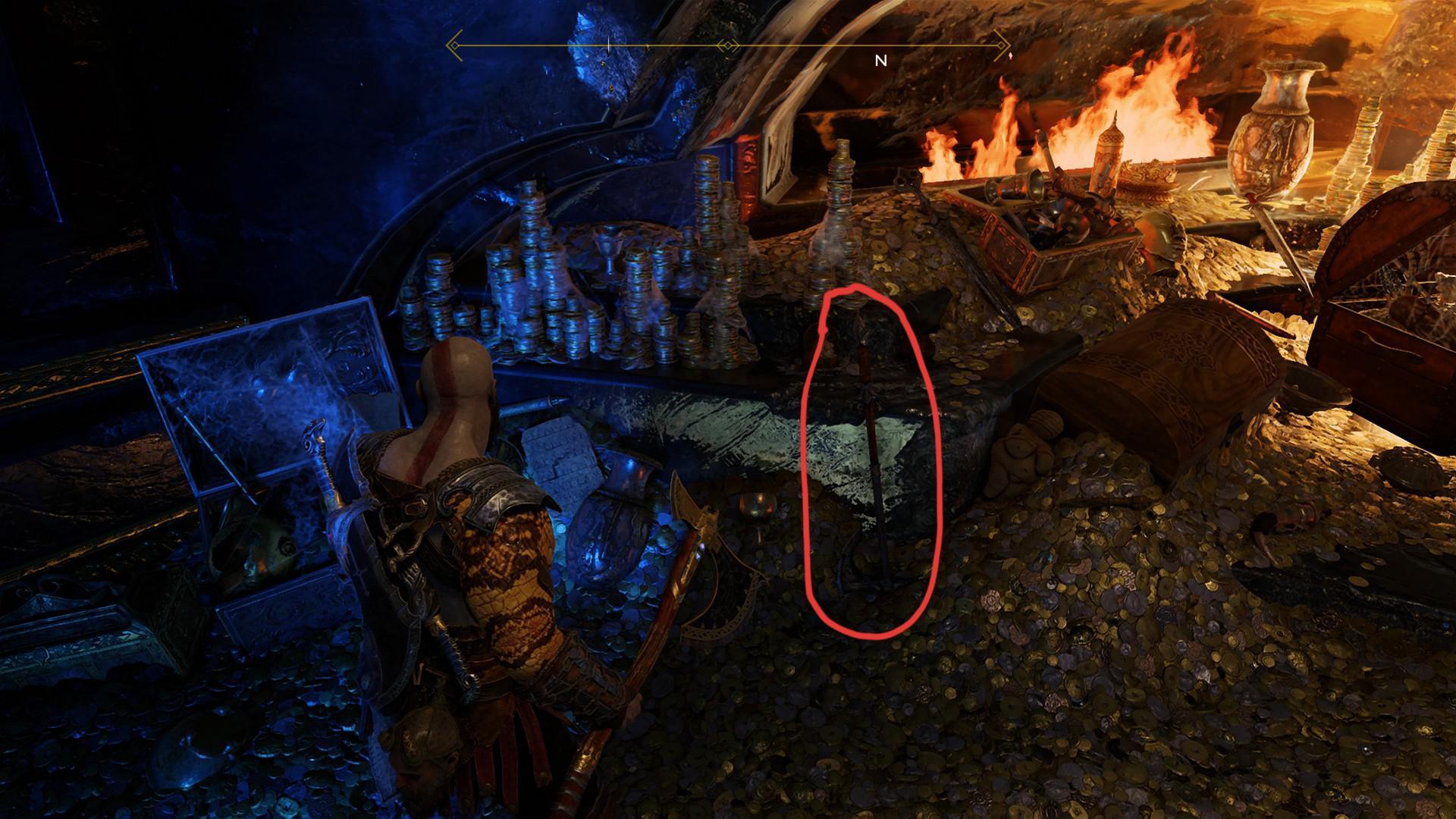 1920x1080 I found another Leviathan Axe inside of Tyr's vault!