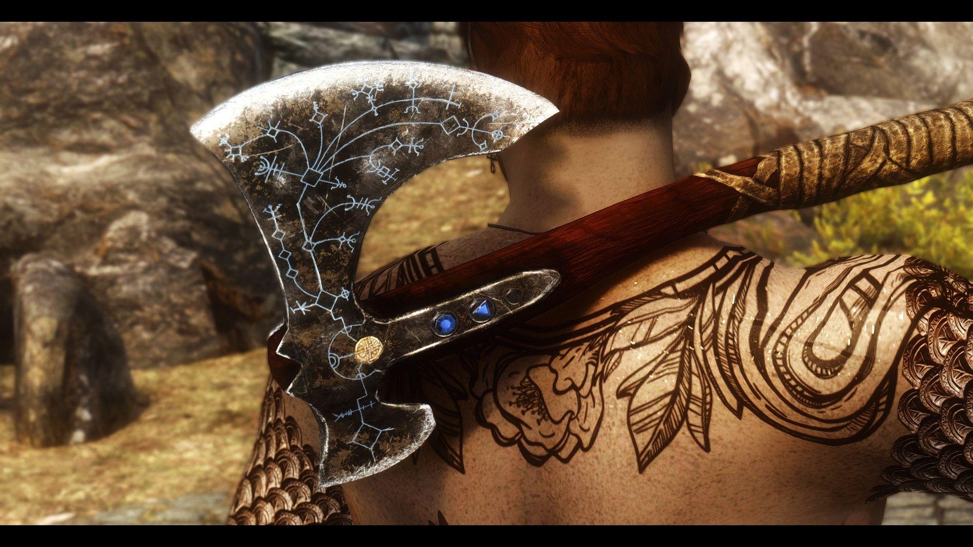 1920x1080 Leviathan Axe at Skyrim Nexus and community