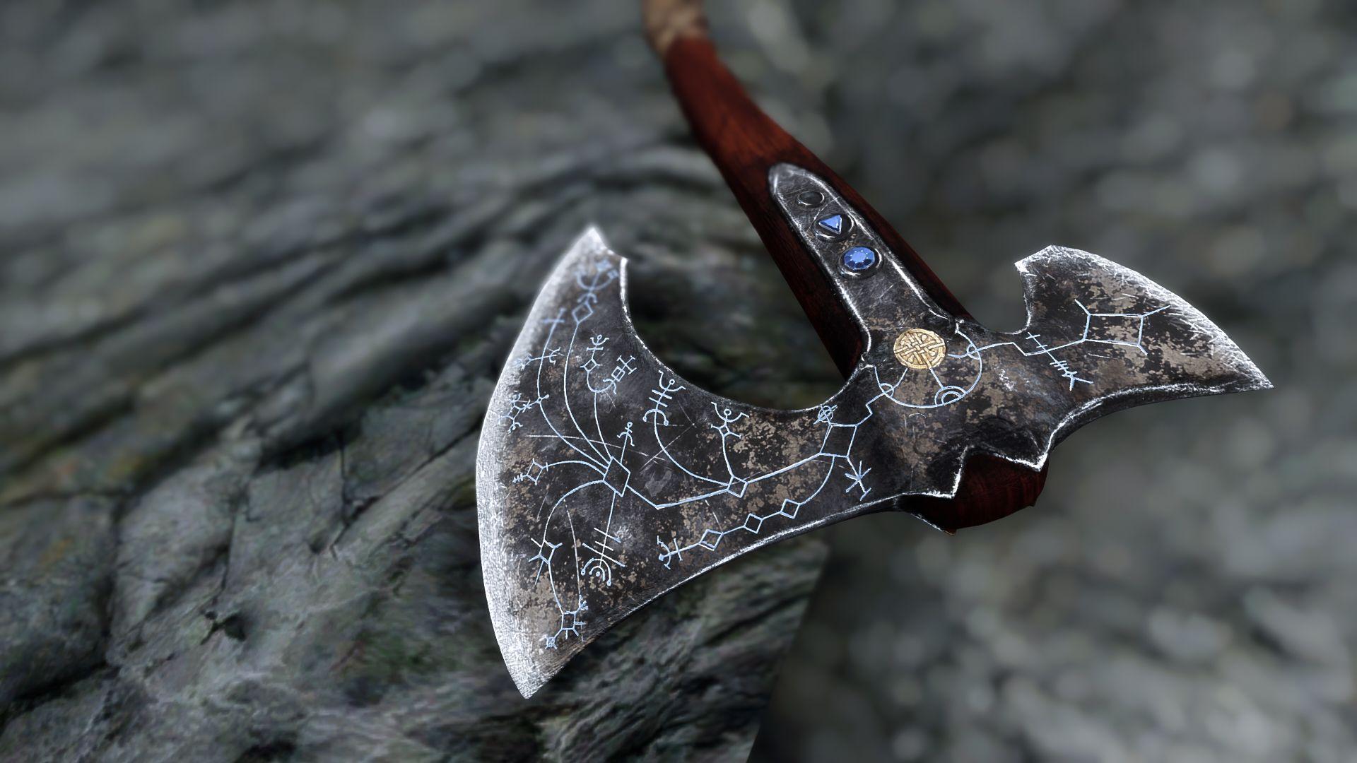 1920x1080 Leviathan Axe Wallpaper