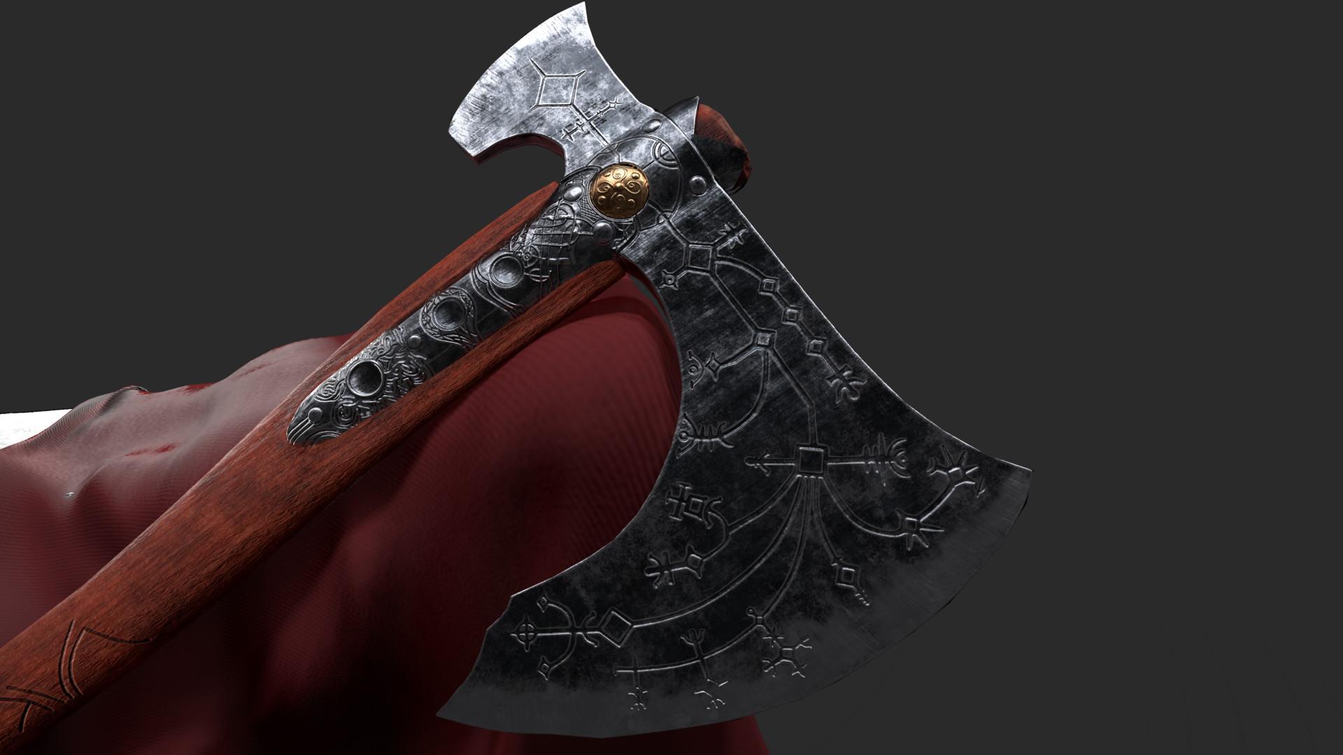 1920x1080 Leviathan Axe Wallpaper