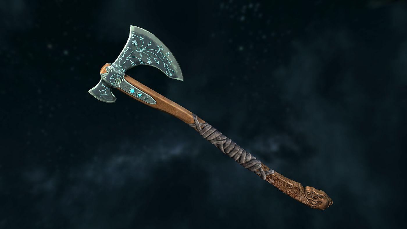 1400x788 Leviathan Axe of War at Skyrim Nexus and community