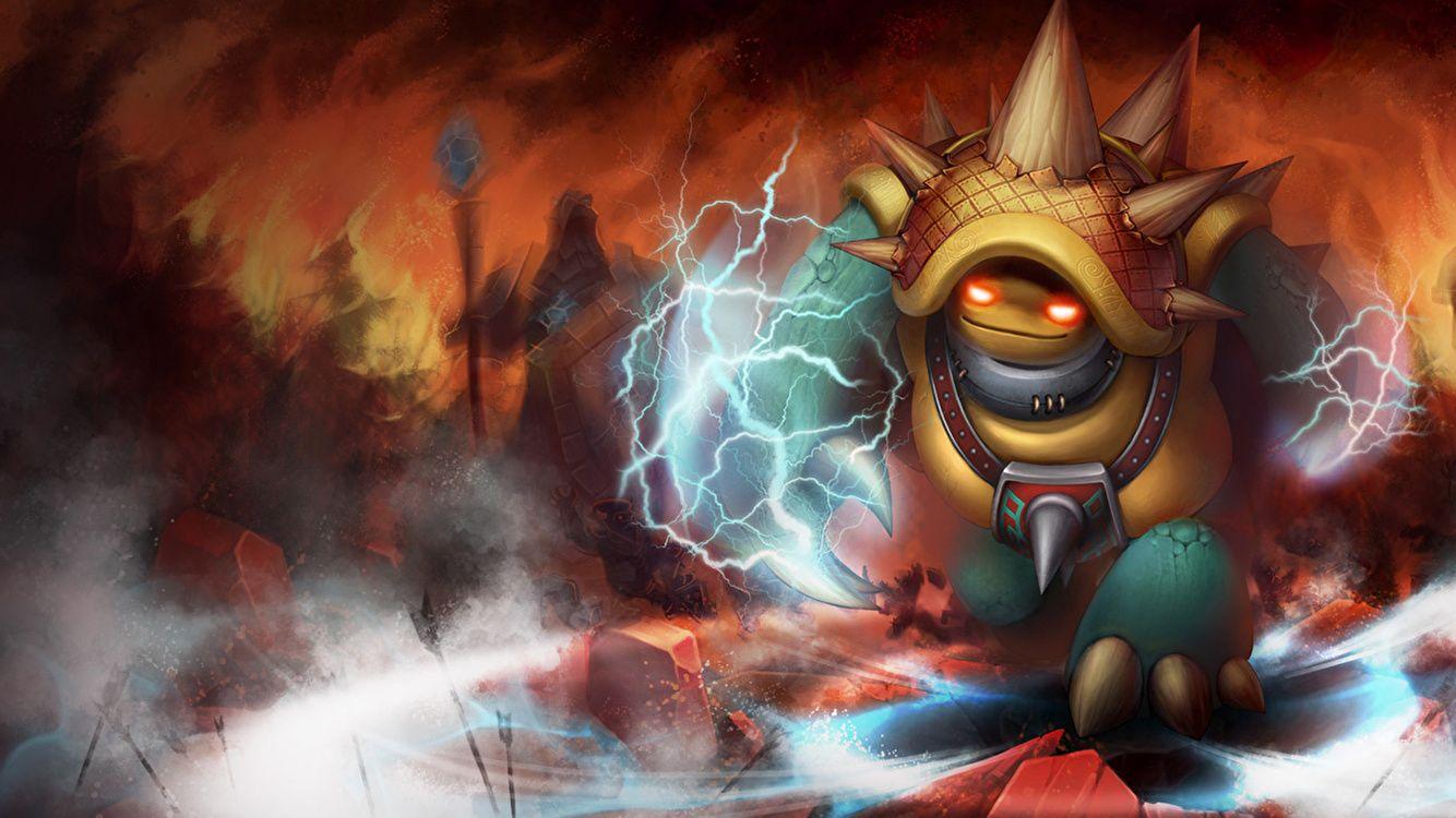 1334x750 X Of Legends Rammus Wallpaper & Background Download
