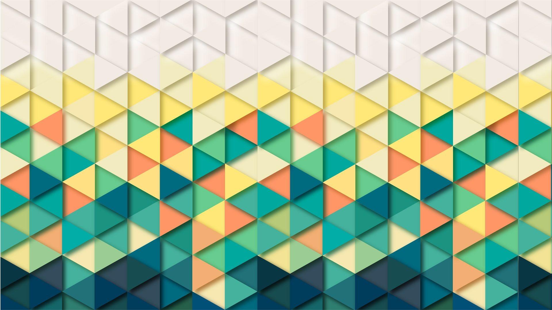 1920x1080 Triangle Pattern 8k Laptop Full HD 1080P HD 4k Wallpaper, Image, Background, Photo and Picture