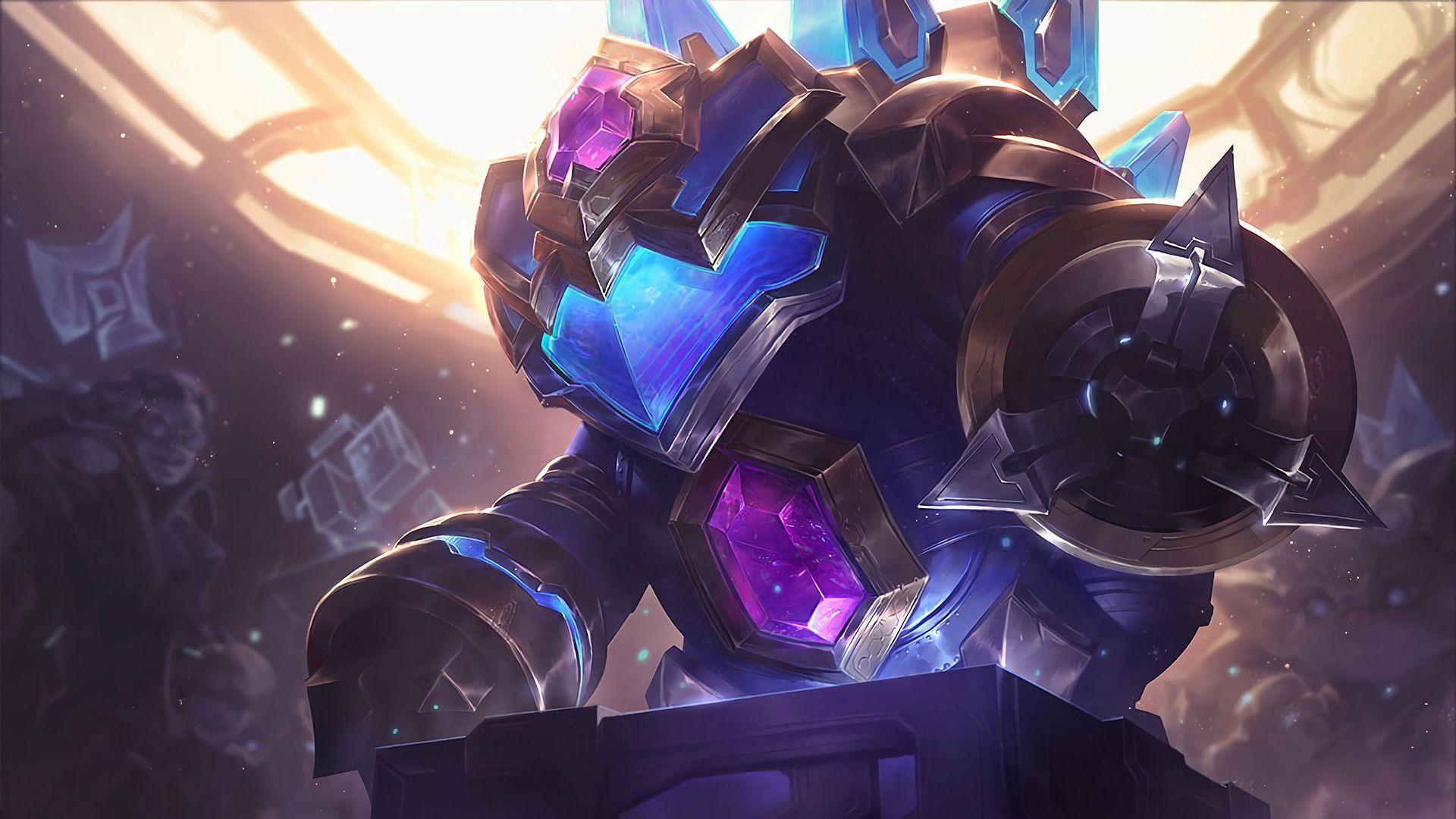 1920x1080 Hextech Rammus Wallpaper LOL