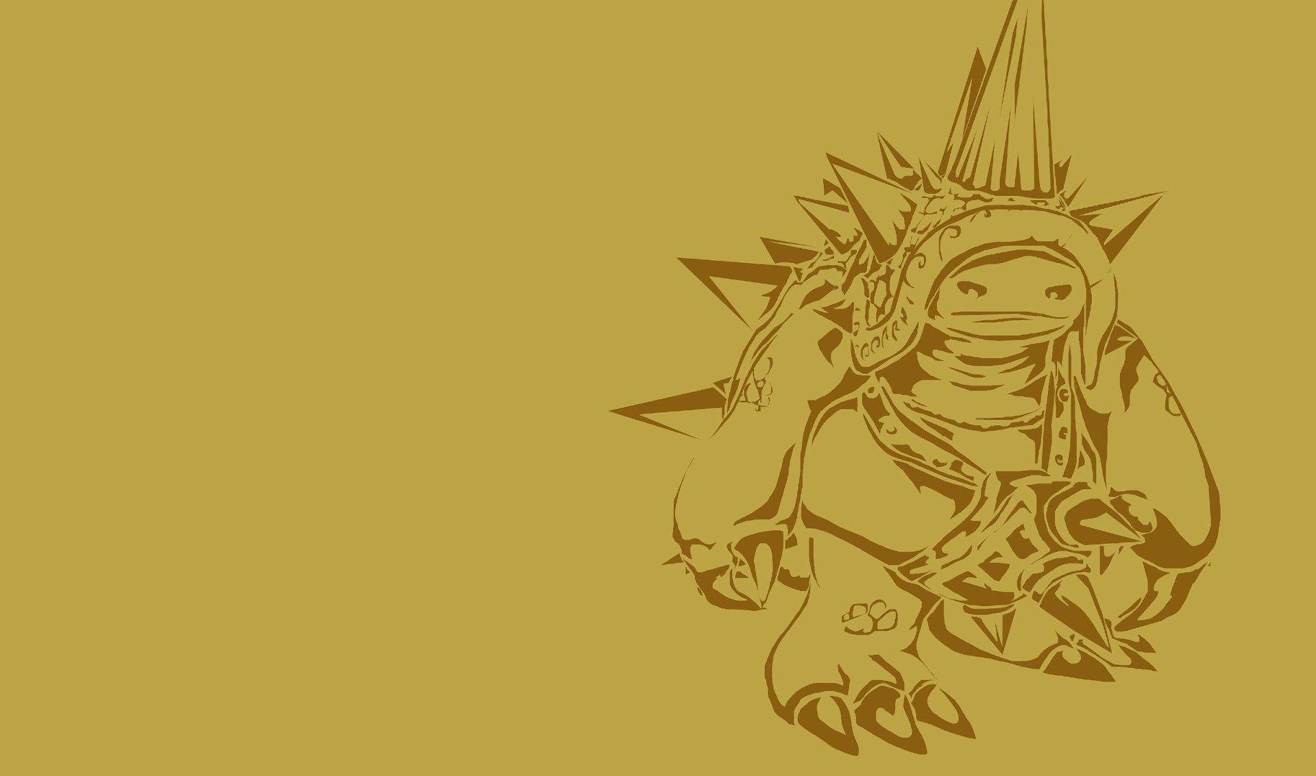 1920x1133 Rammus Minimalistic. Wallpaper & Fan Arts. League Of Legends