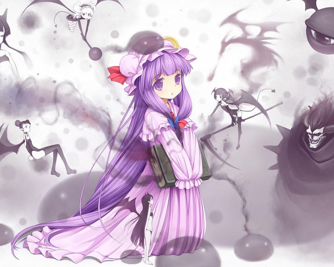 1280x1024 Wallpaper Girl, Sweet, Loli, Creatures, Book Patchouli Wallpaper & Background Download