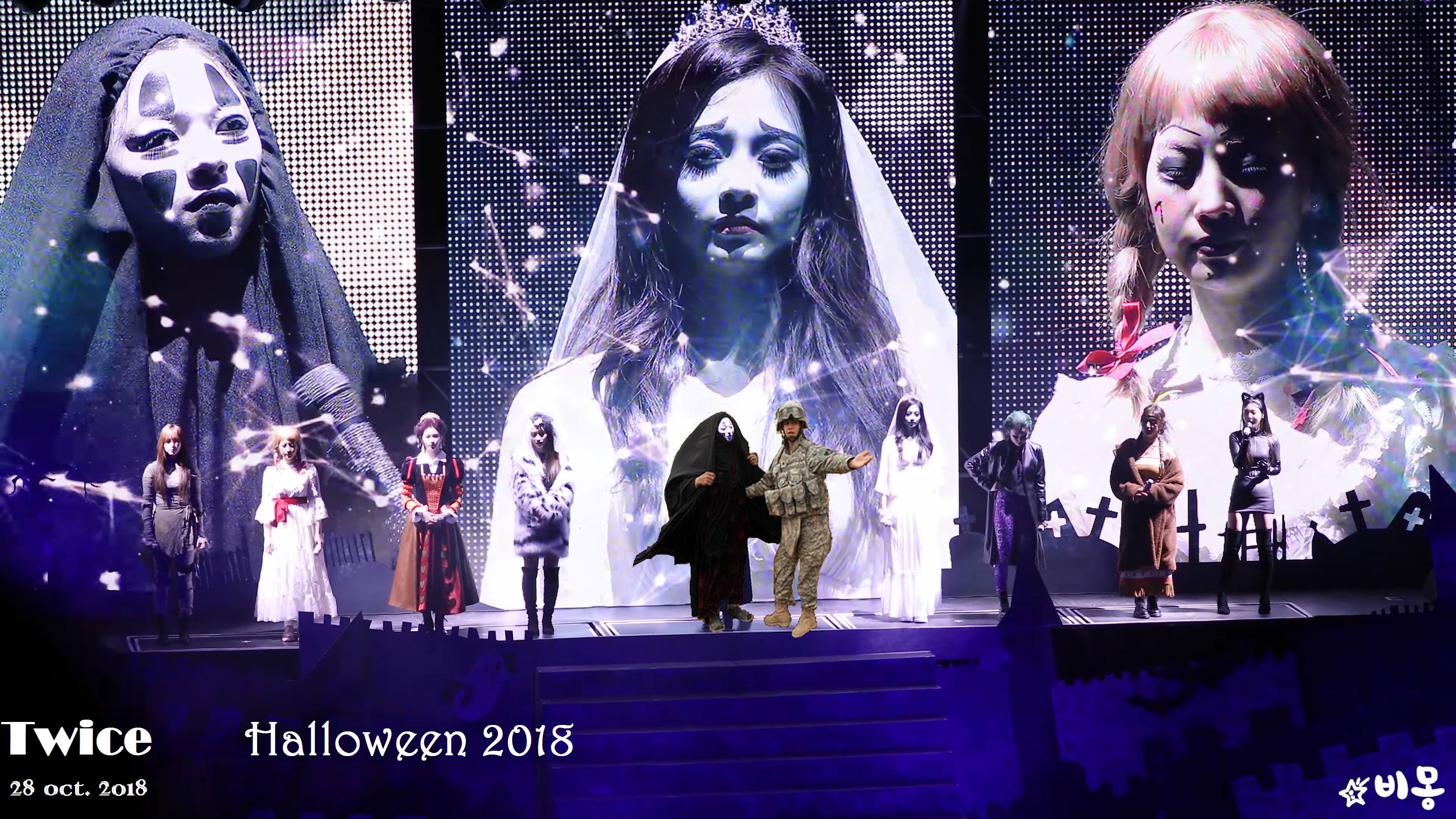 3840x2160 Twice Halloween