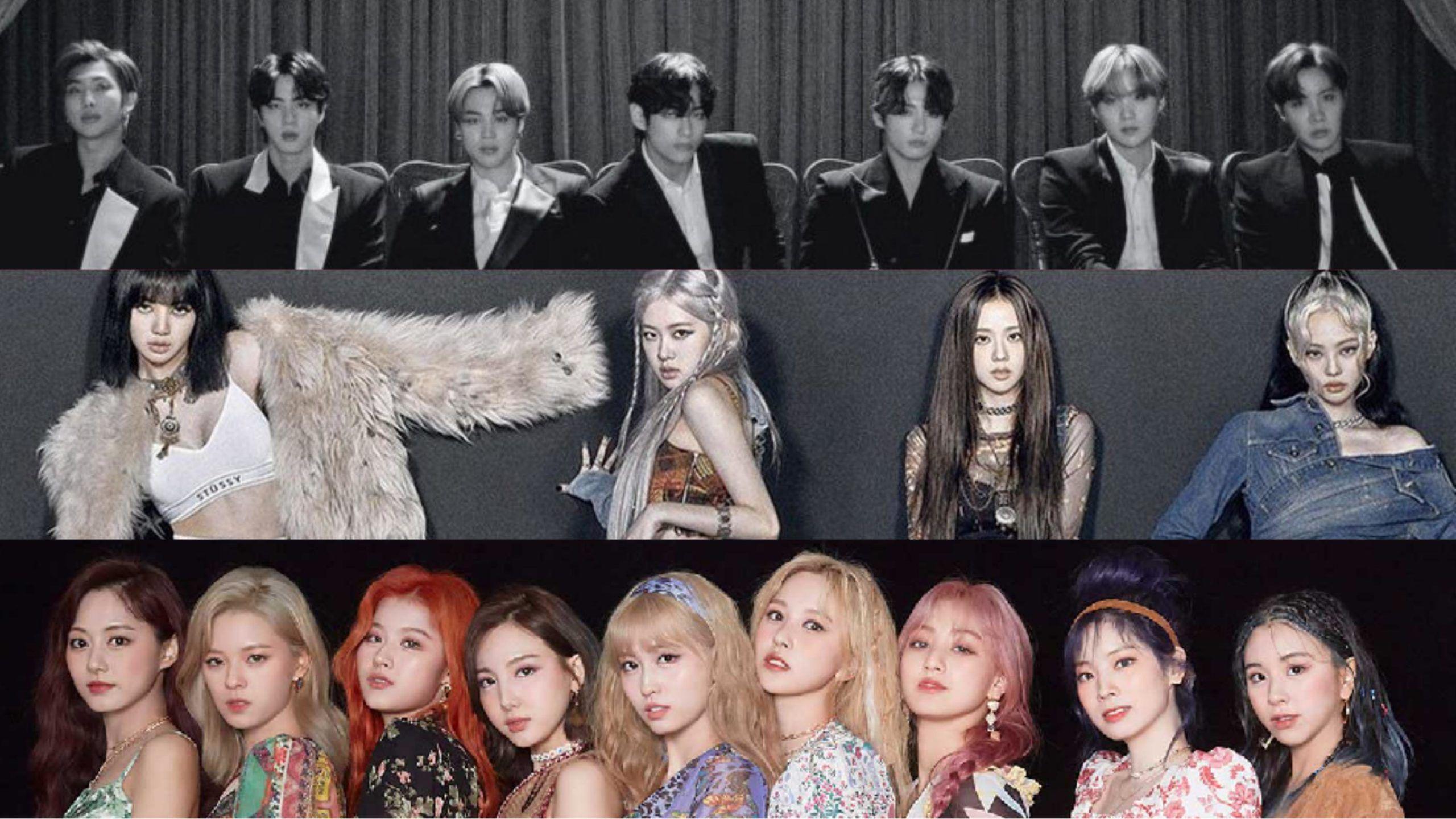 2560x1440 Twice And Blackpink Wallpaper