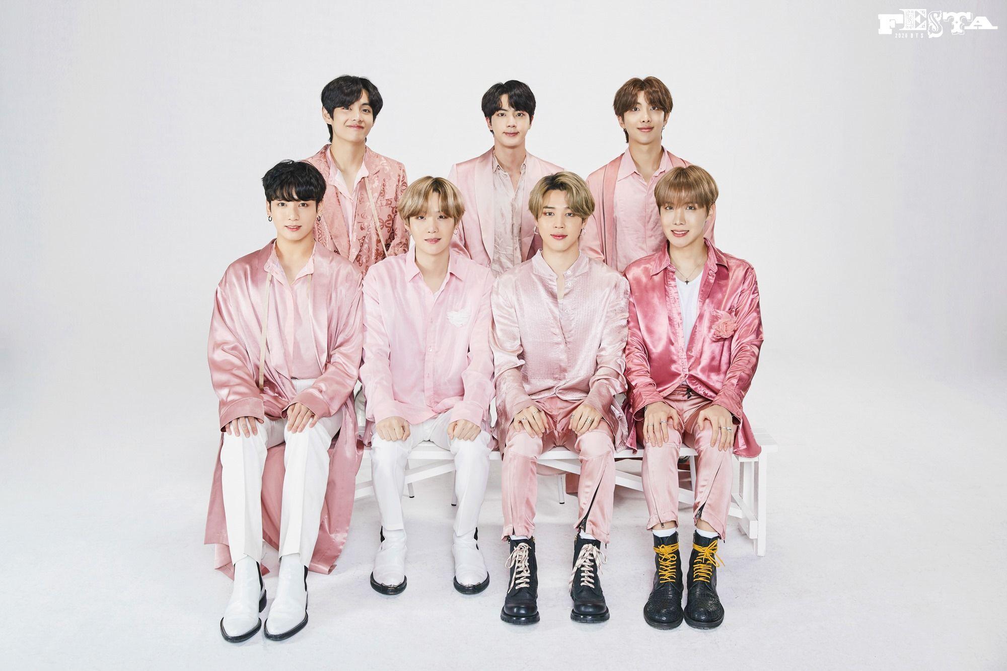 2000x1333 BTS FESTA 2020 7th Anniversary Family Portrait Photo (32 Photo, HD)-Pop Database /