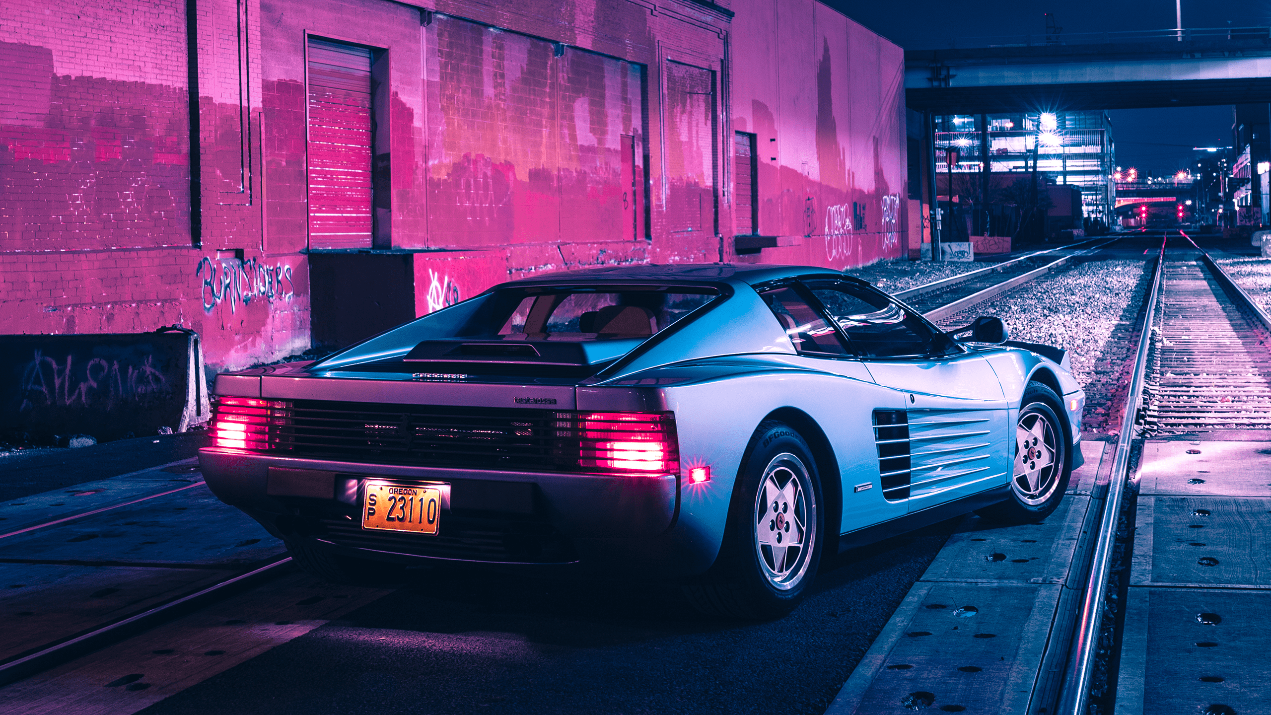 2560x1440 Ferrari Testarossa Wallpaper