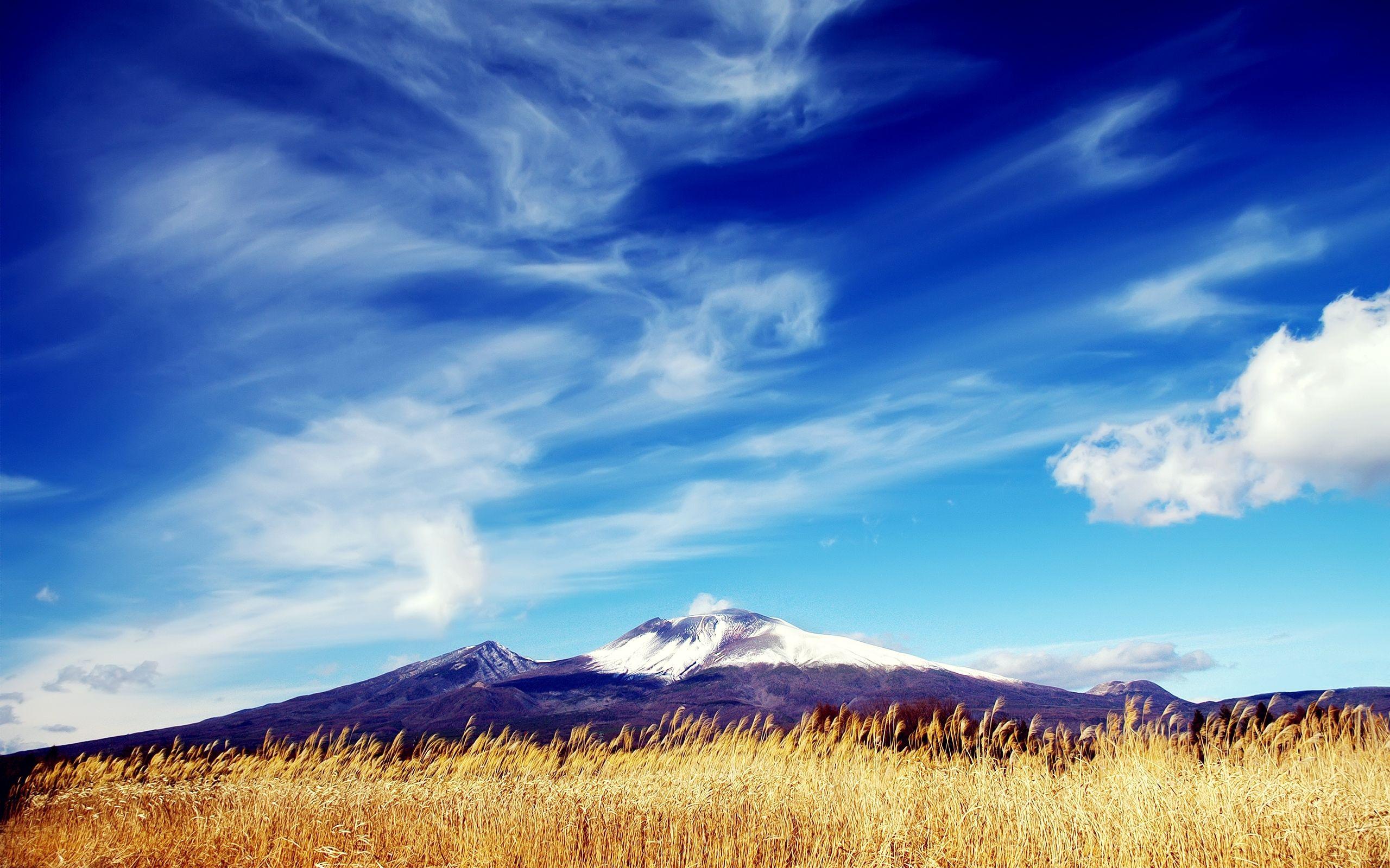 2560x1600 Free download Blue sky and mountains HD Desktop Wallpaper HD Desktop Wallpaper [2560x1600] for your Desktop, Mobile & Tablet. Explore Blue Mountain Desktop Wallpaper. Free Wallpaper Background, Free Wallpaper