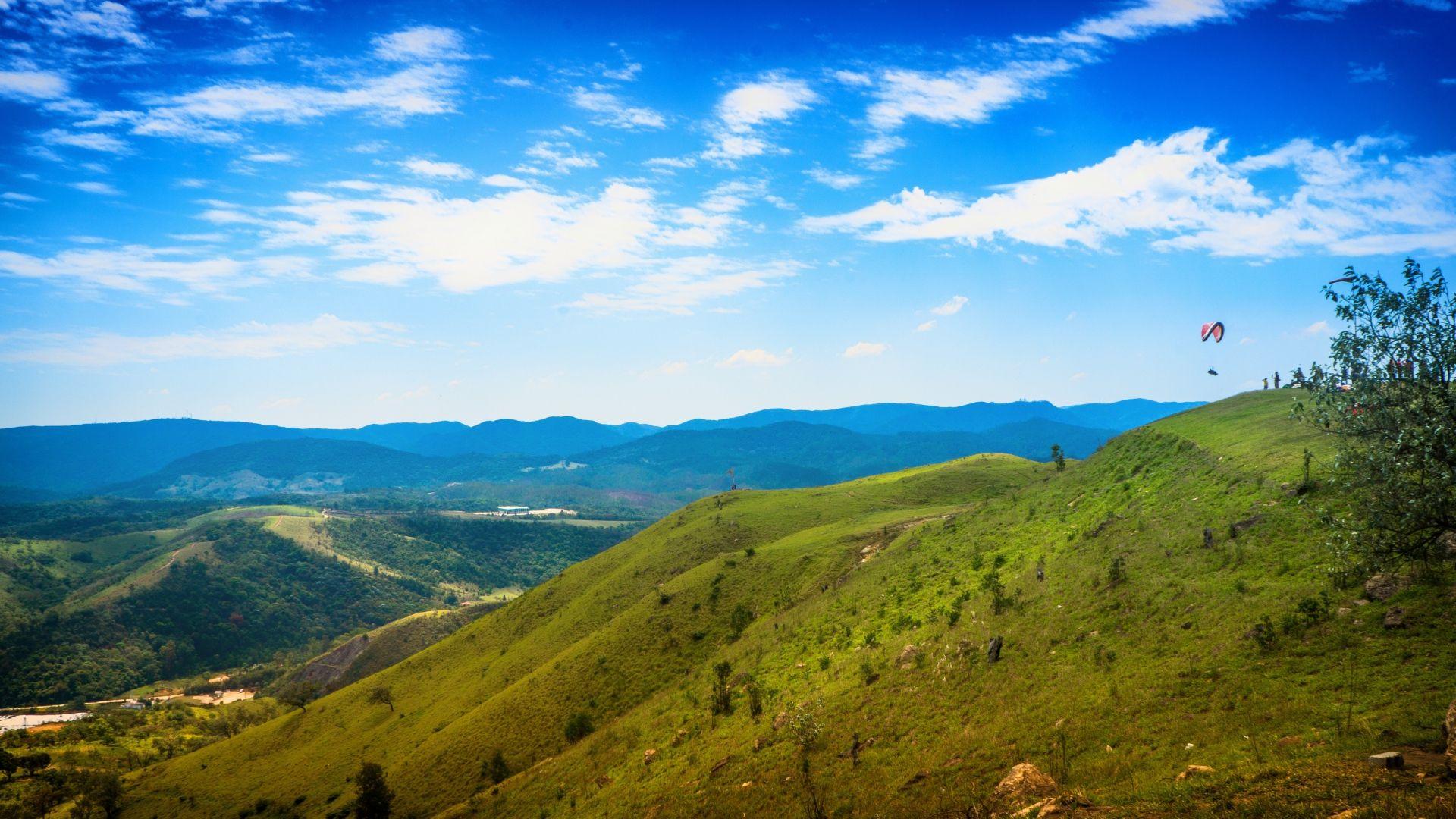 1920x1080 Full HD Wallpaper mountain sky cloud south korea, Desktop Background HD 1080p