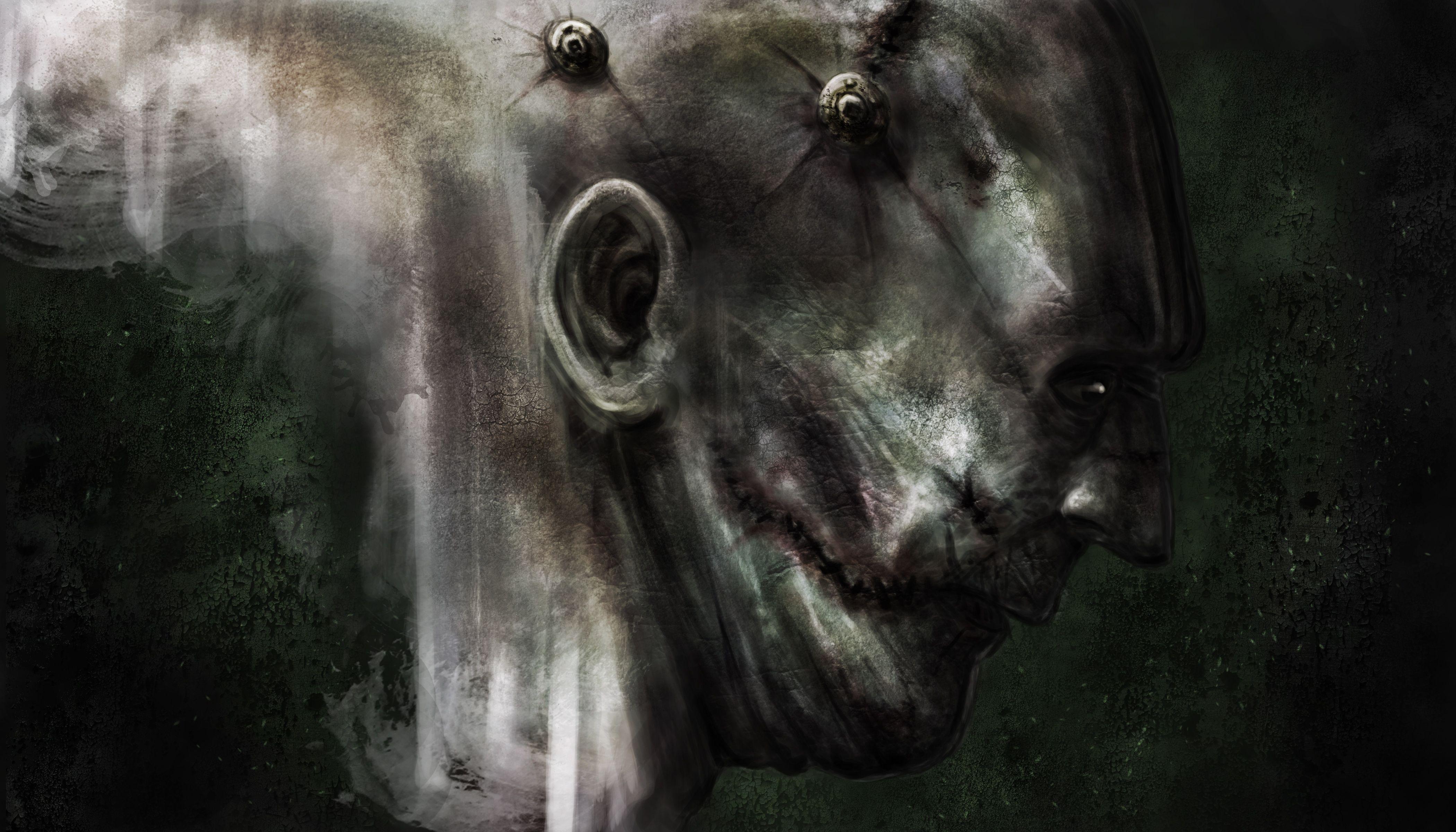 4200x2400 Creepy Frankenstein Gothic Horror Monster Scary Spooky Wallpaper:4200x2400