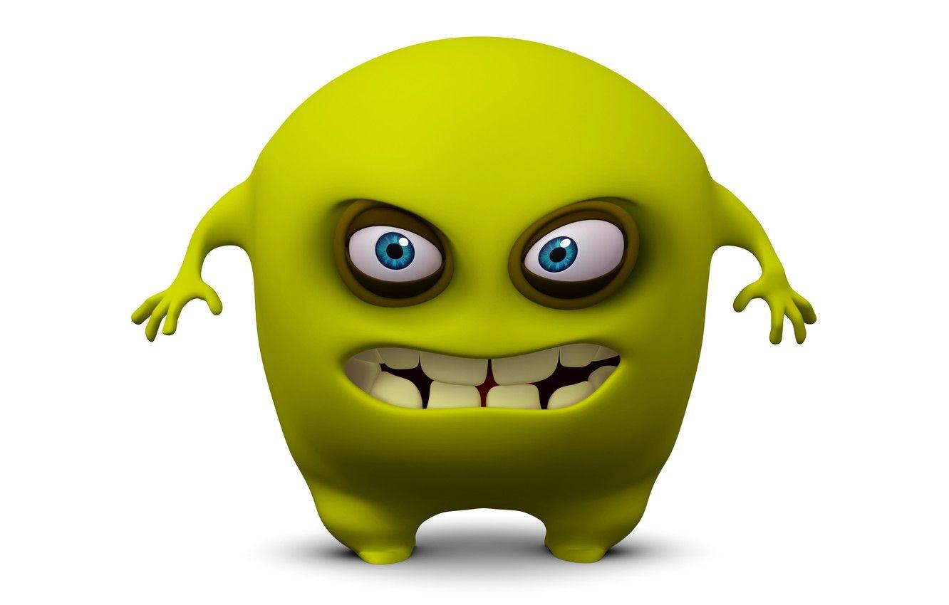 1332x850 Wallpaper monster, monster, cartoon, character, funny, cute image for desktop, section рендеринг
