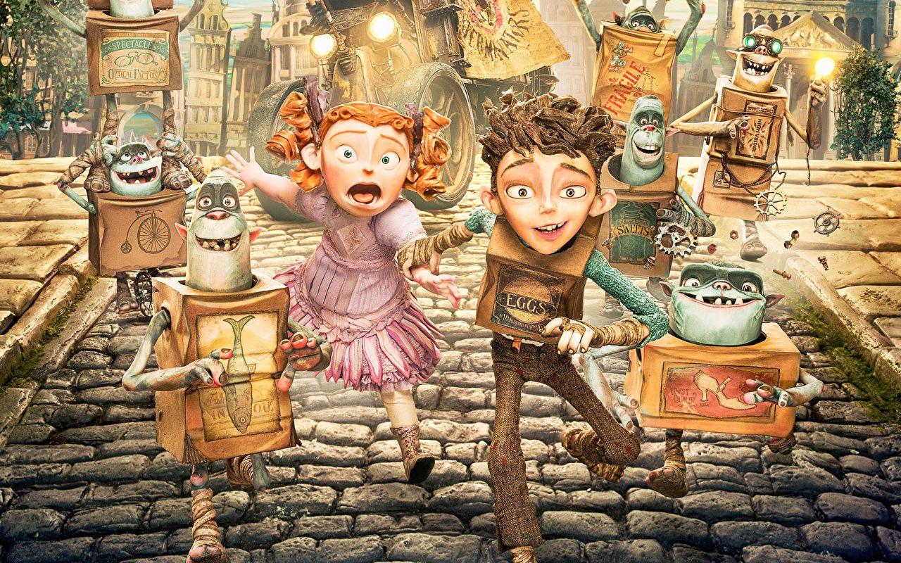 1280x800 Hình nền máy tính để bàn Cô gái nhỏ bé trai Quái vật The Boxtrolls con https://wallpaperaccess.com/full/4783741.jpg