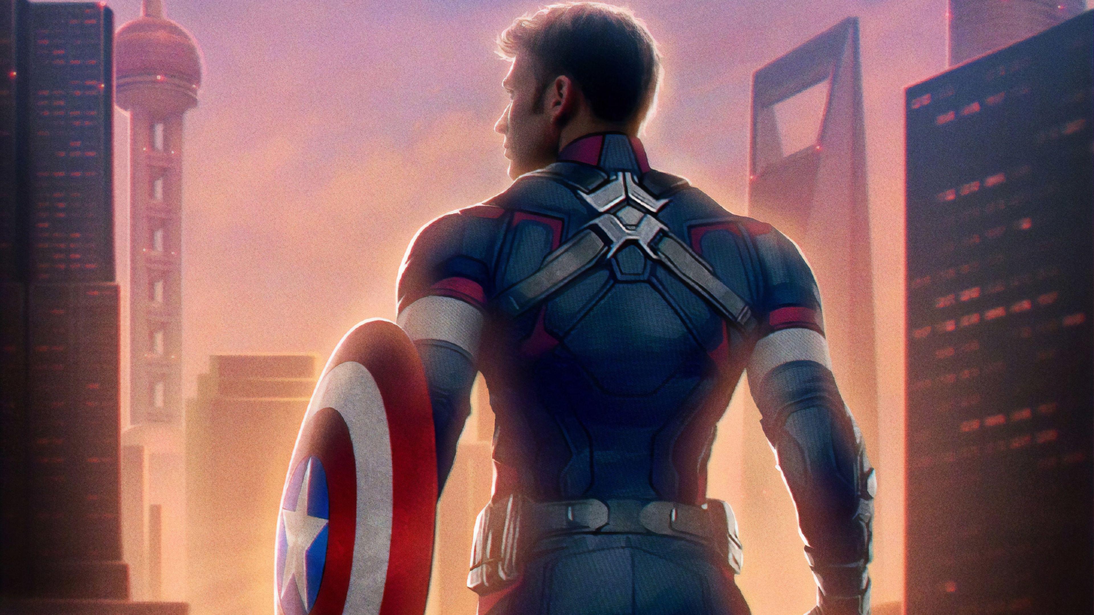 3840x2160 Captain America Avengers Endgame 4K Wallpaper, HD Movies 4K Wallpaper, Image, Photo and Background