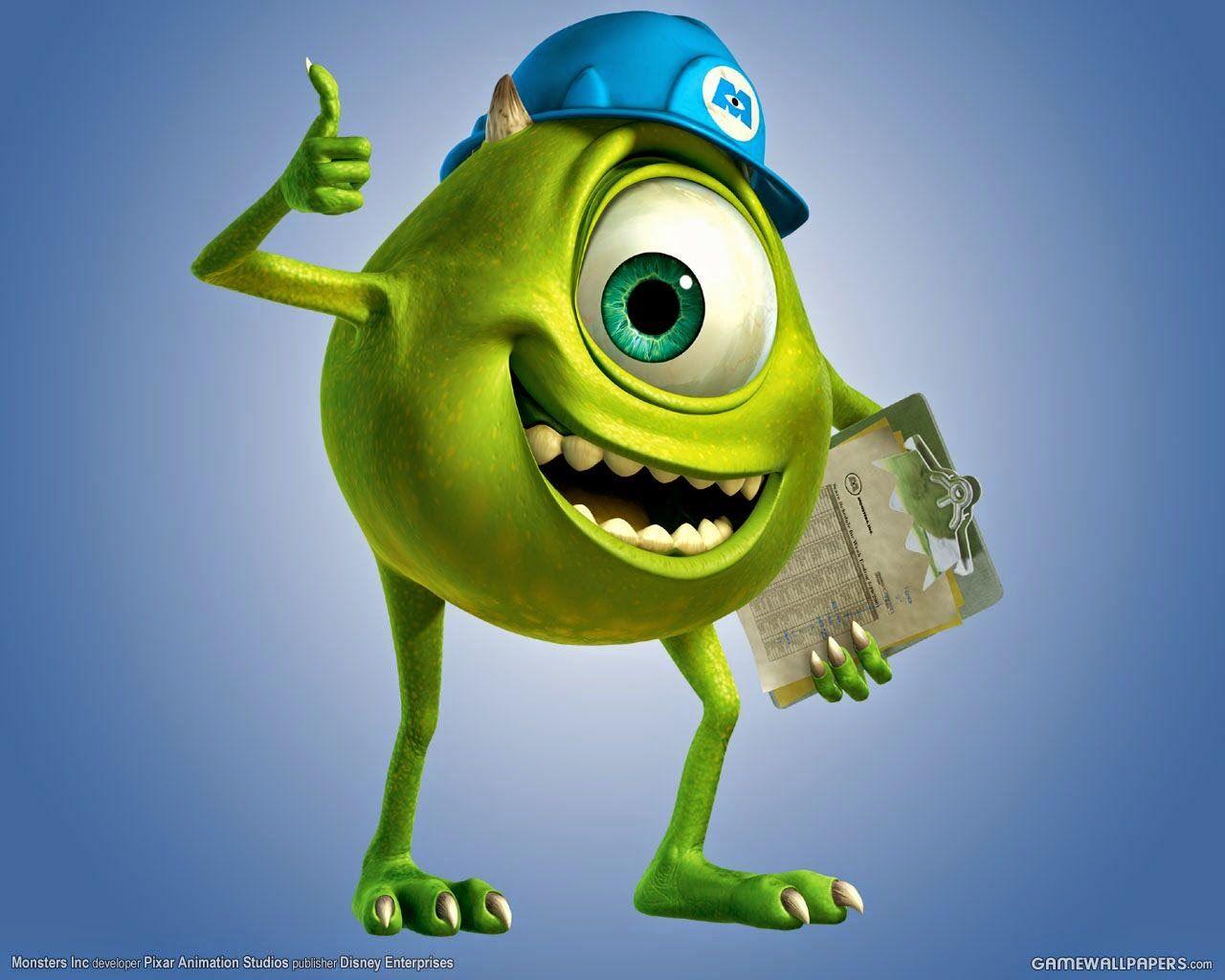 1280x1024 Mike Wazowski Background. Mike Wazowski Wallpaper, Monsters University Mike Wazowski Wallpaper and Mike Wazowski Background