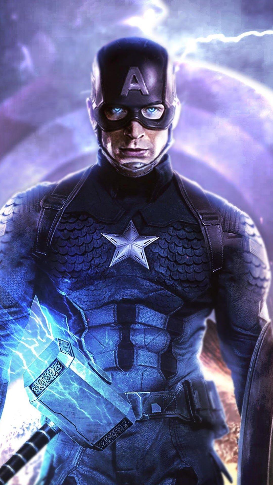 1080x1920 Visit Captain America End Game Wallpaper Mobile On High Definition Wallpaper at rainbowwallpape. Captain america wallpaper, Captain america movie, Captain america