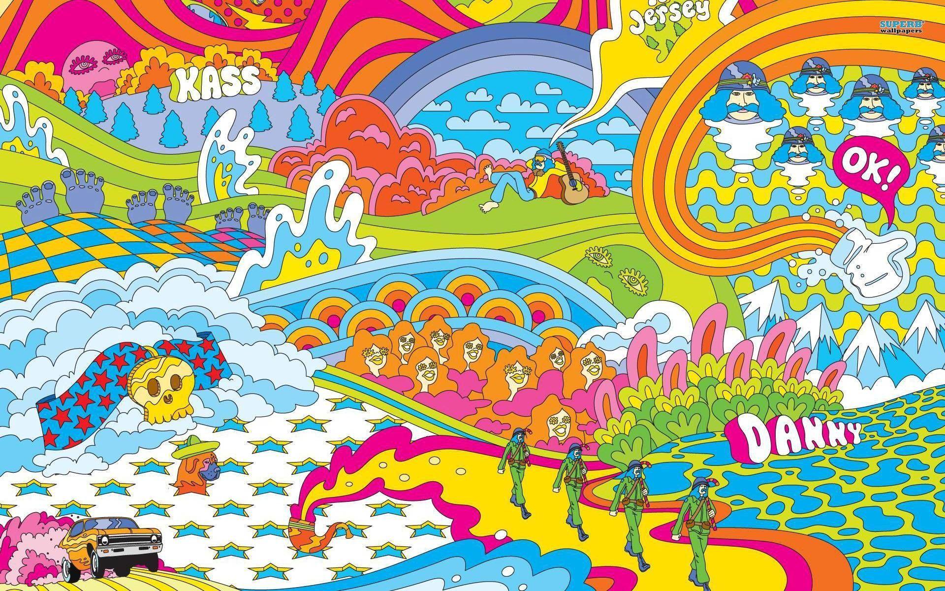 1920x1200 Wallpaper For > Hippie Wallpaper Desktop Desktop Wallpaper & Background Download