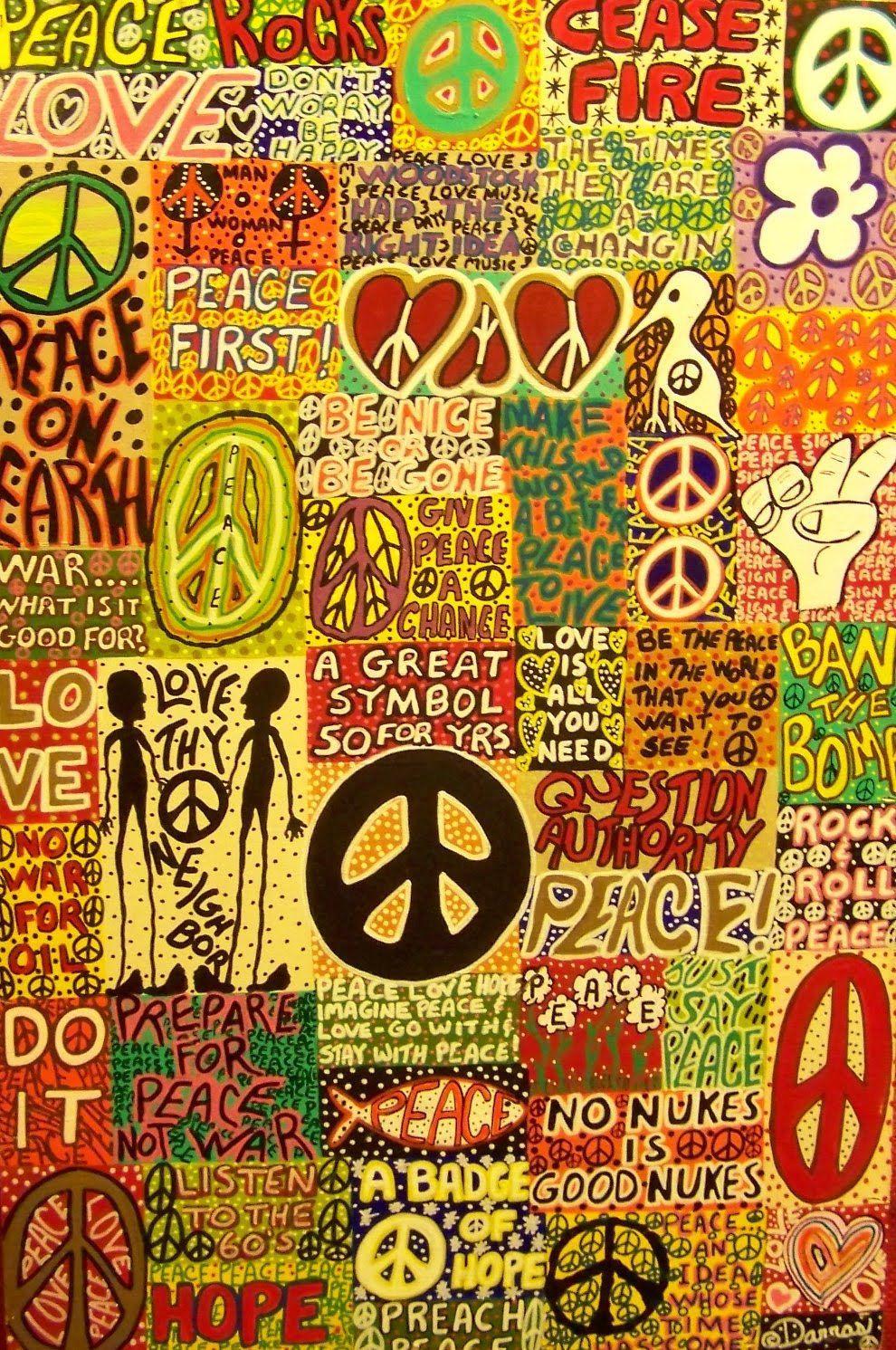 990x1491 Hippie Art Wallpaper