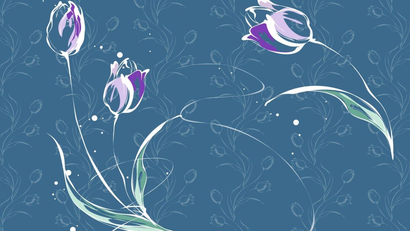 1360x768 blue, rose, flowers Desktop Laptop HD Wallpaper, HD Vector 4K Wallpaper, Image, Photo and Background