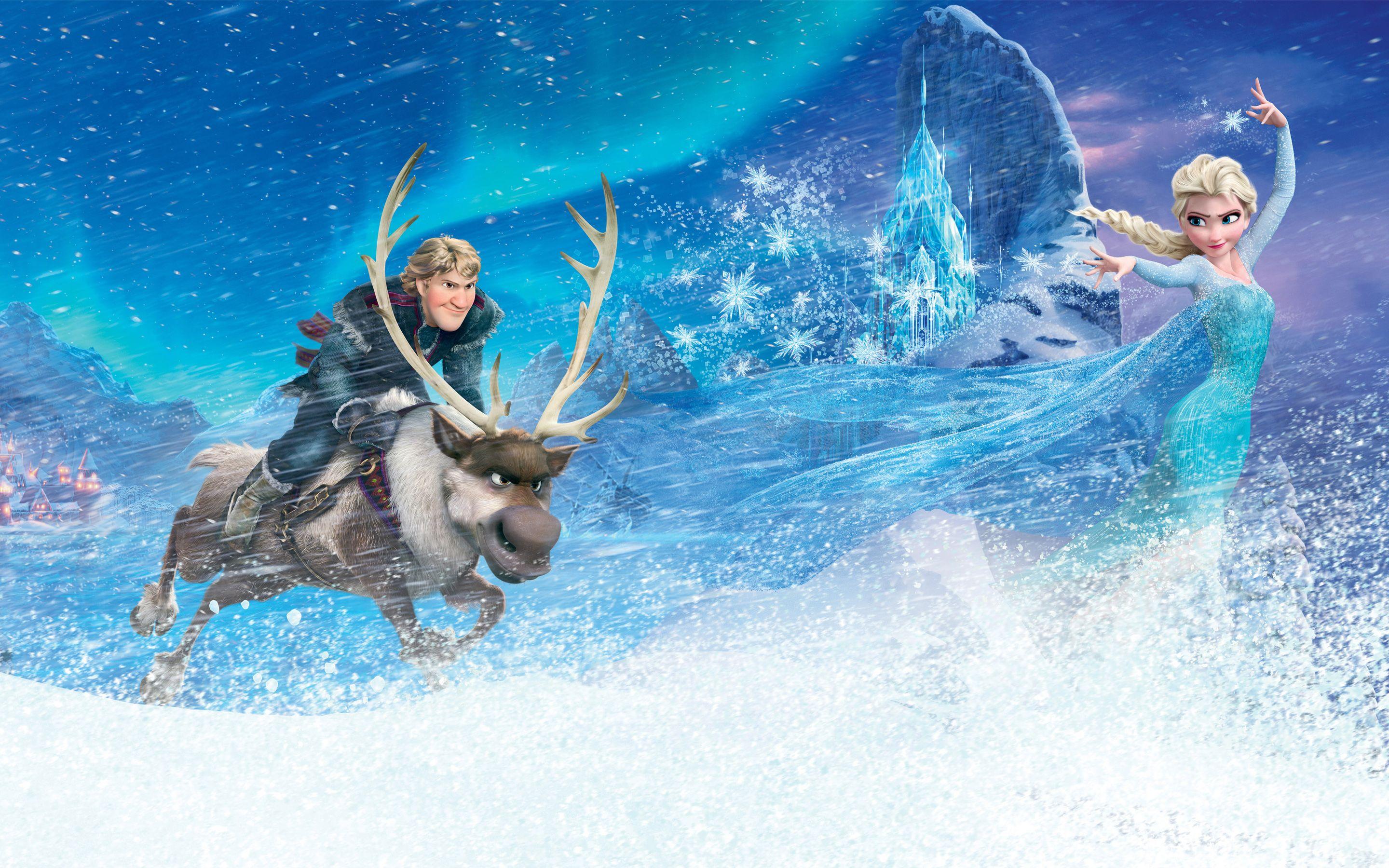2880x1800 Kristoff Elsa In Frozen 4k Wallpaper & Background Download