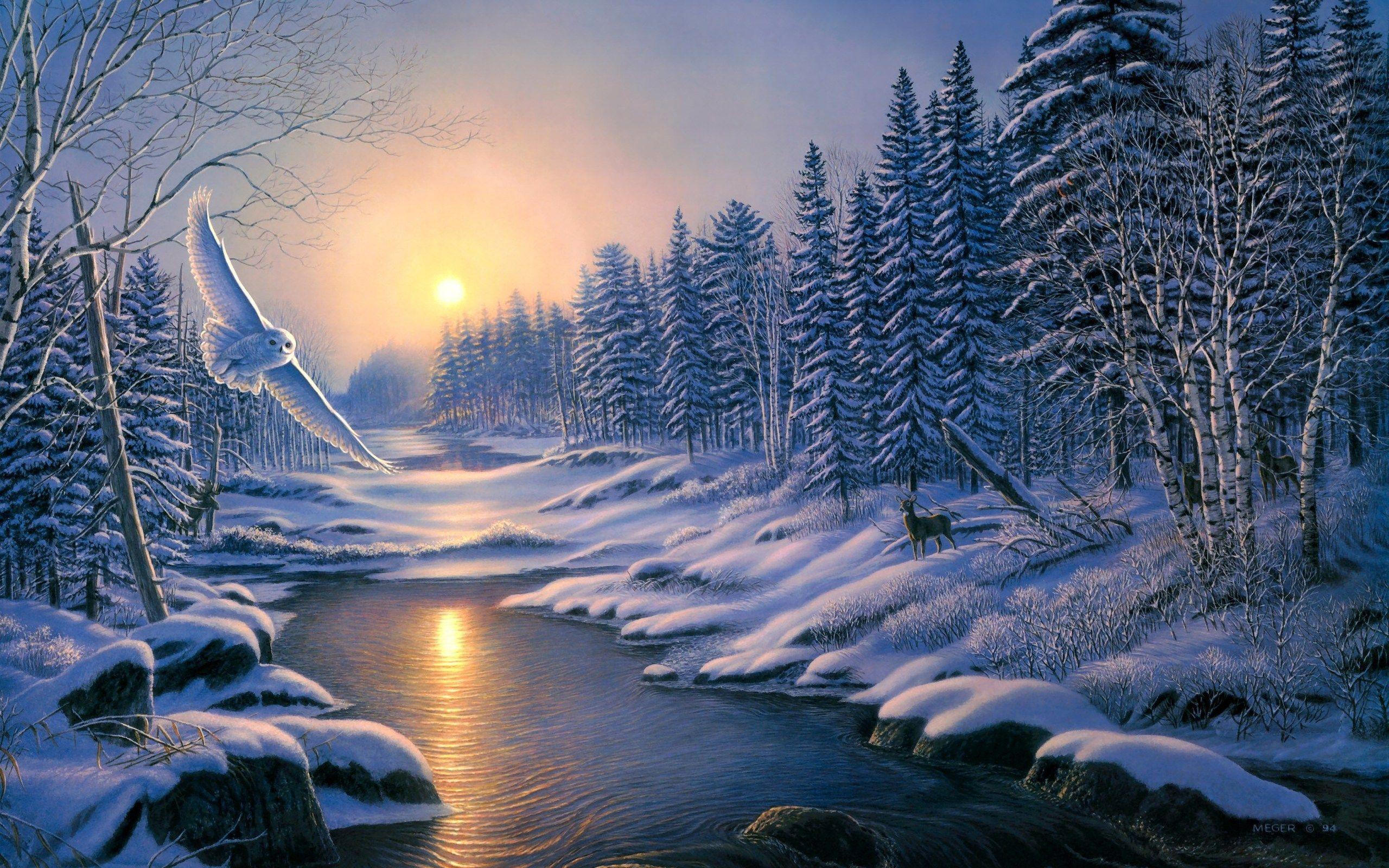 2560x1600 Winter Computer Wallpaper, Desktop Background 2560x1600 Id: 192599. Winter landscape, Winter wallpaper, Winter wallpaper hd