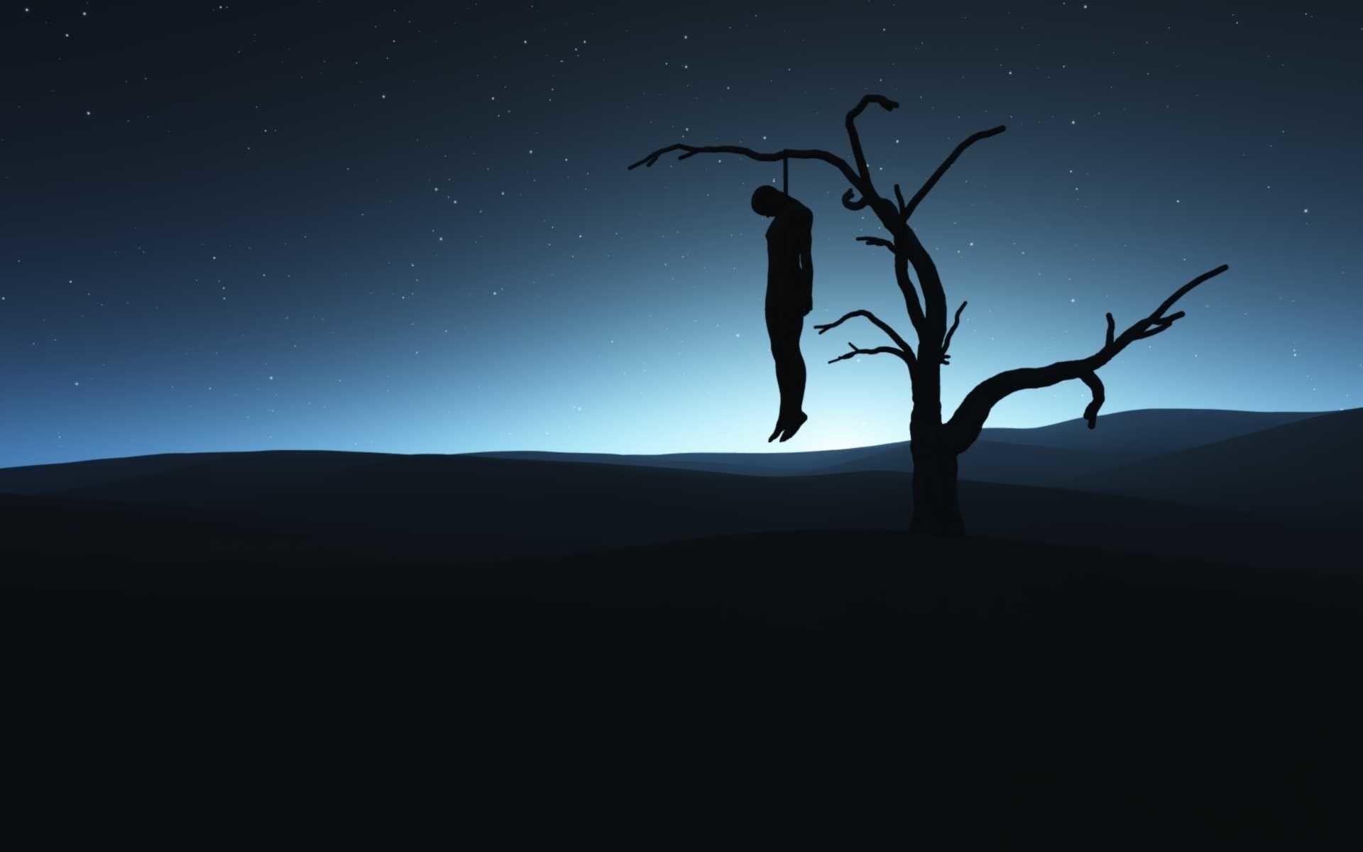 1920x1200 Scary Wallpaper Concert Creepy Design 154 Background Man On The Tree Wallpaper & Background Download