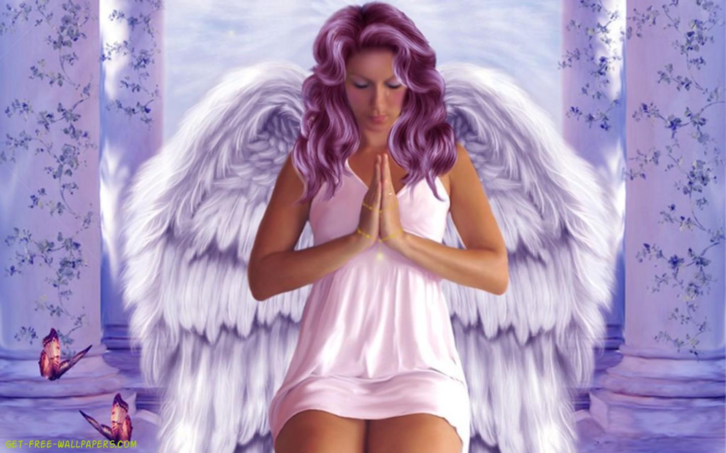 1440x900 Free Angel Wallpaper