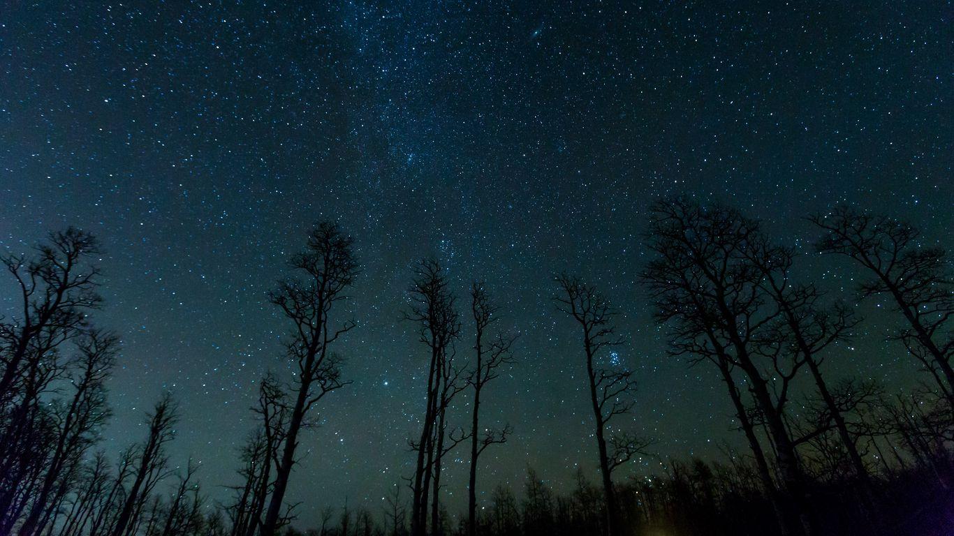 1366x768 Laptop Wallpaper Night Sky