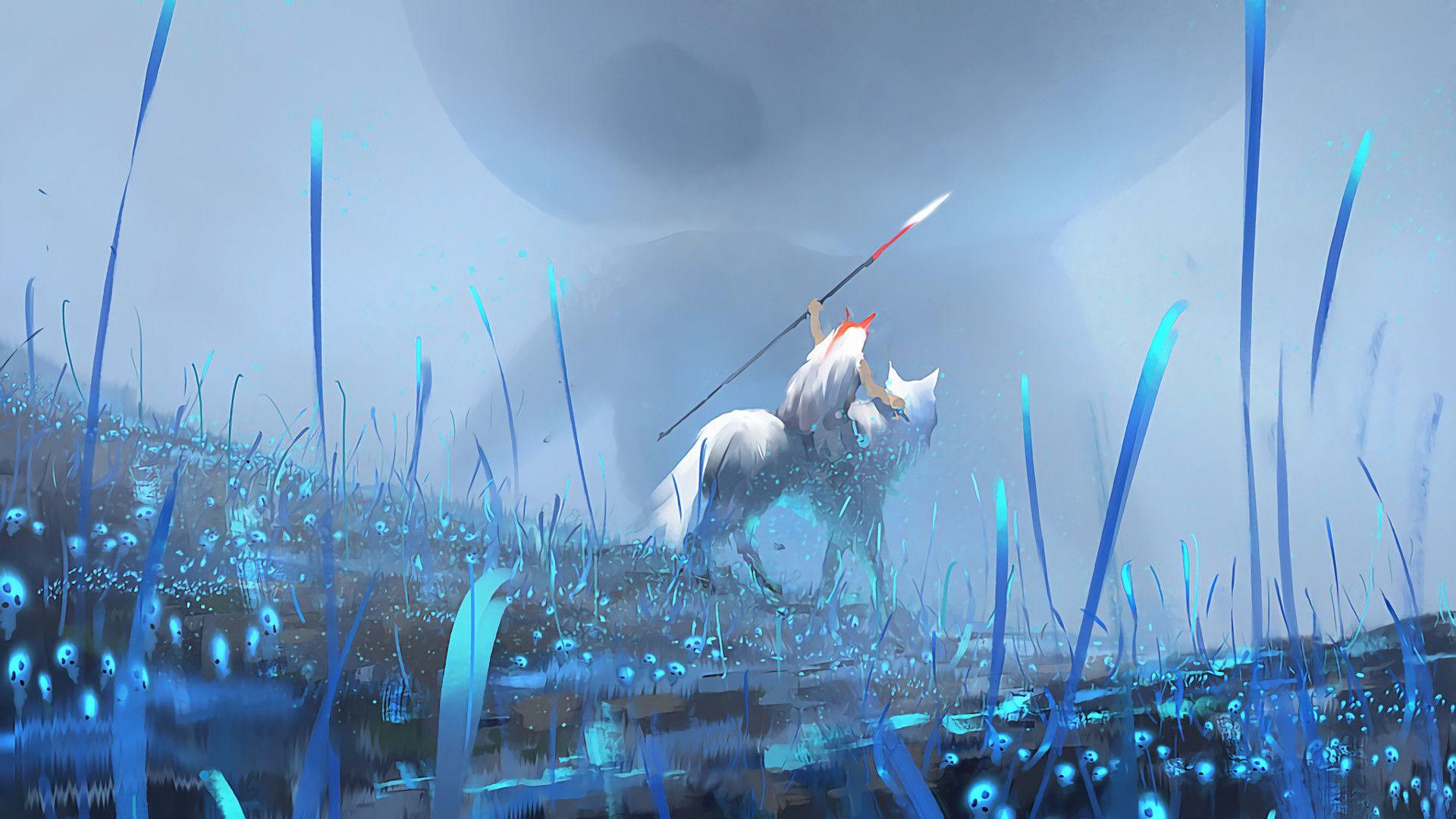 1920x1080 Princess Mononoke Wallpaper HD