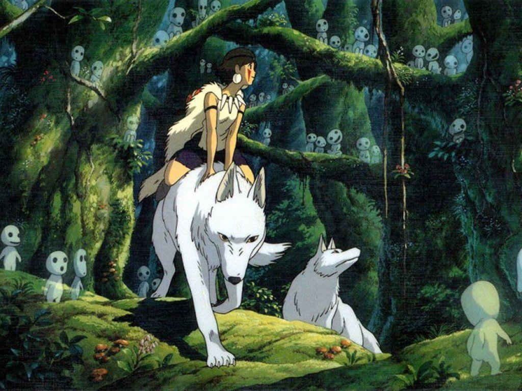 1024x768 Princess Mononoke Wallpaper HD