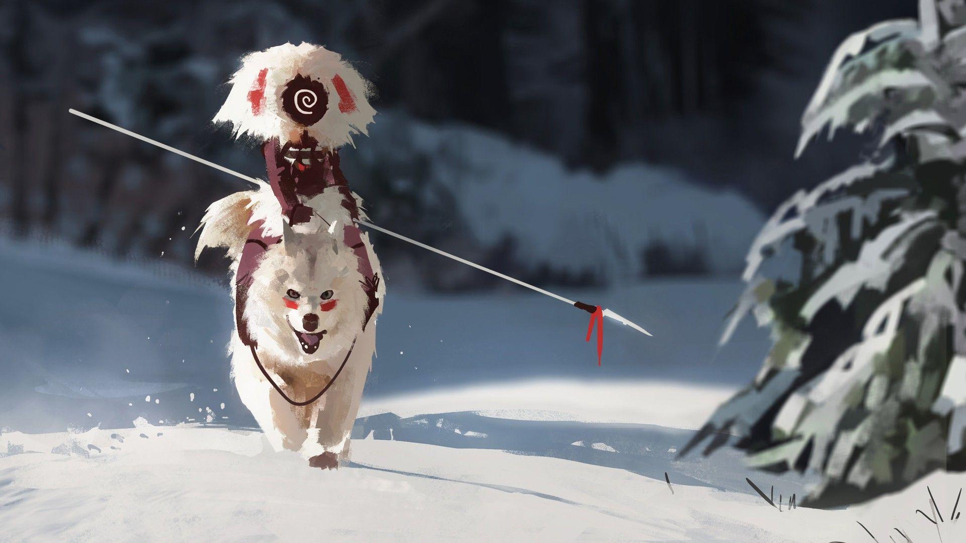 1920x1080 princess mononoke HD wallpaper, Background