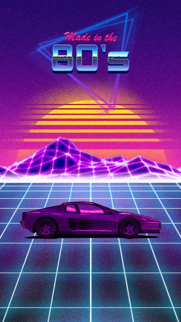 720x1280 Retro 80s 2 Live Wallpaper 80s Wallpaper iPhone