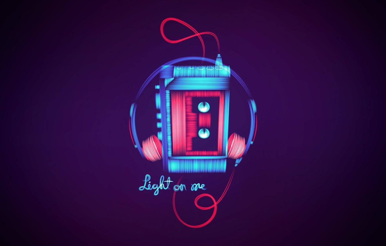 1332x850 Retro Phone Wallpaper Neon