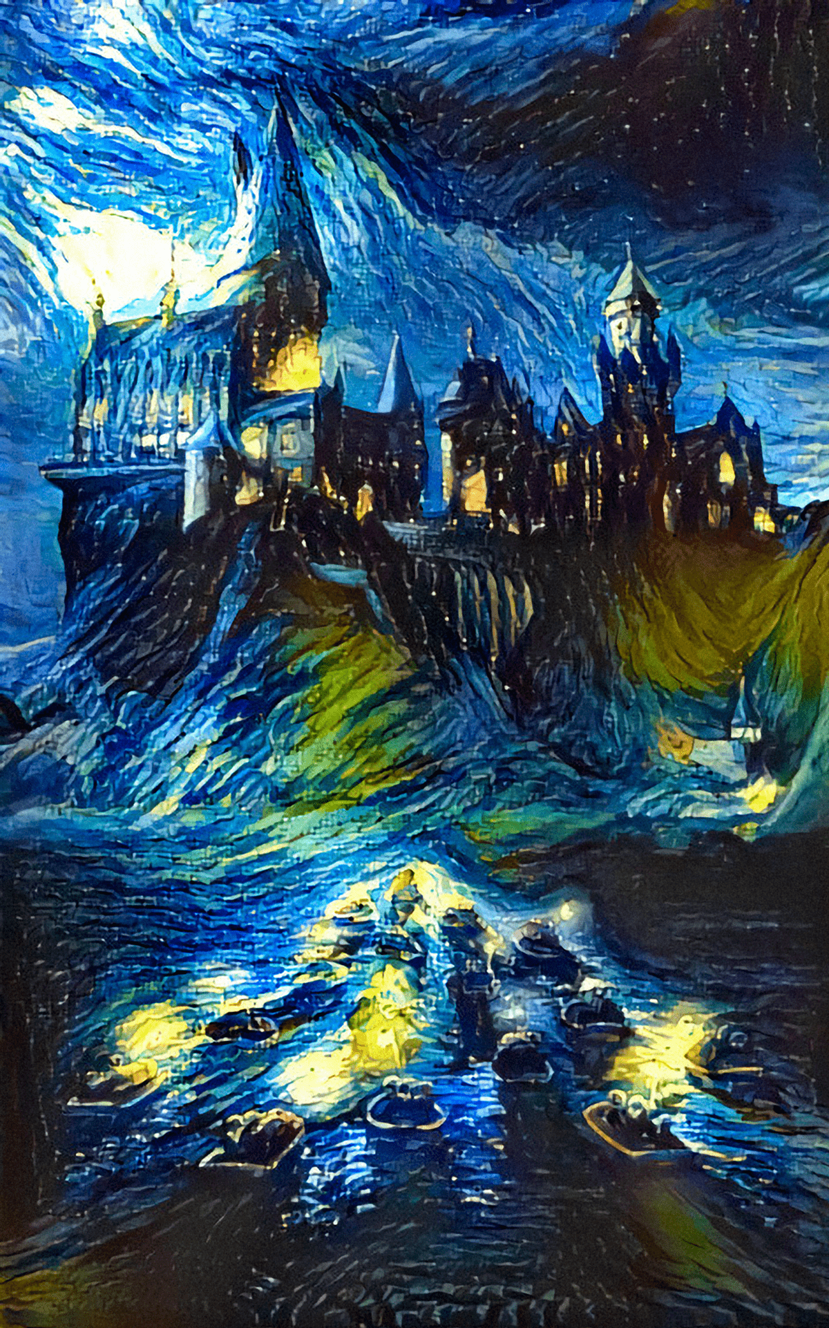 1200x1921 Harry Potter Starry Night