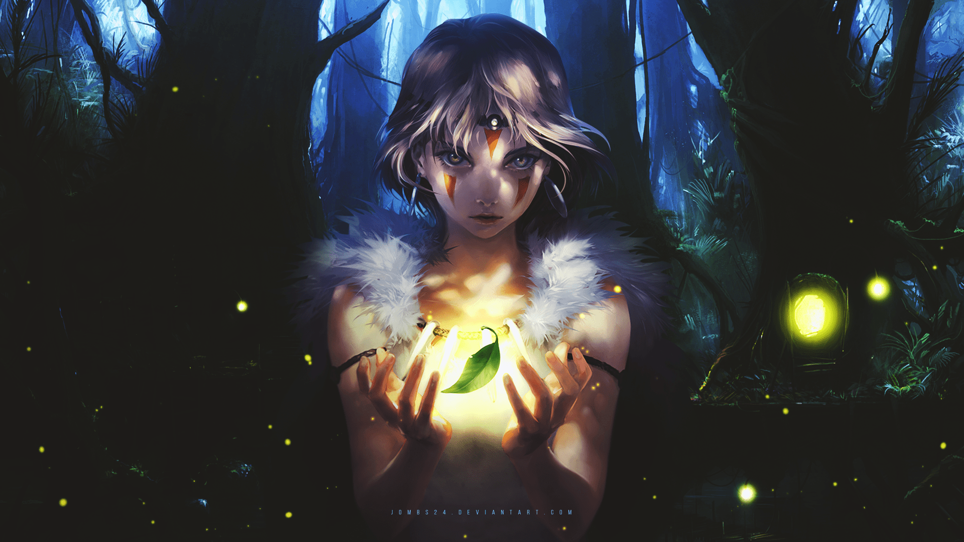 1920x1080 Anime Princess Mononoke Wallpaper:1920x1080