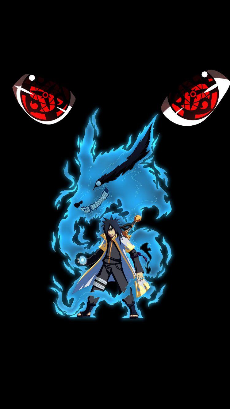 750x1334 Download Naruto, minimal, anime, art wallpaper, 750x iphone iPhone 8