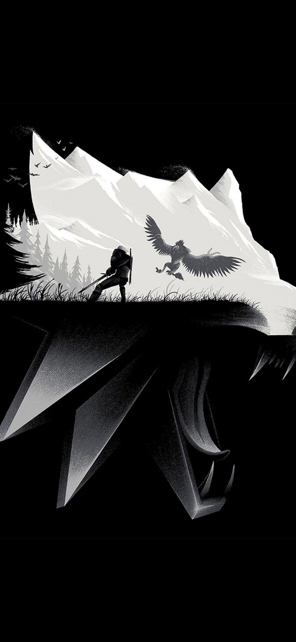 1183x2560 Geek iPhone Wallpaper Awesome & Geek iPhone Wallpaper#awesome #geek #iphone #wallpaper. iPhone wallpaper modern, HD dark wallpaper, The witcher