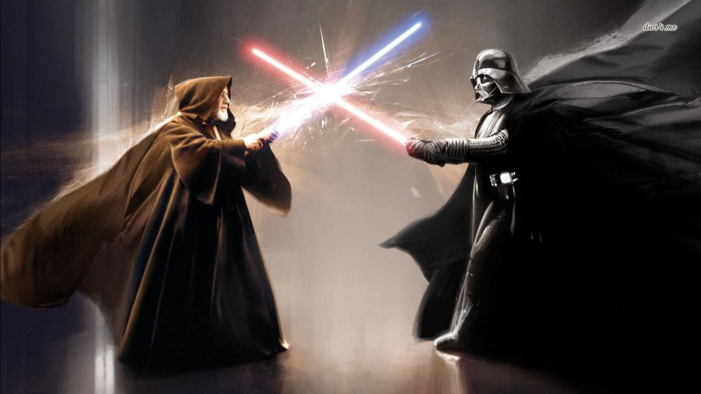 1366x768 Lightsaber Battles in Star Wars