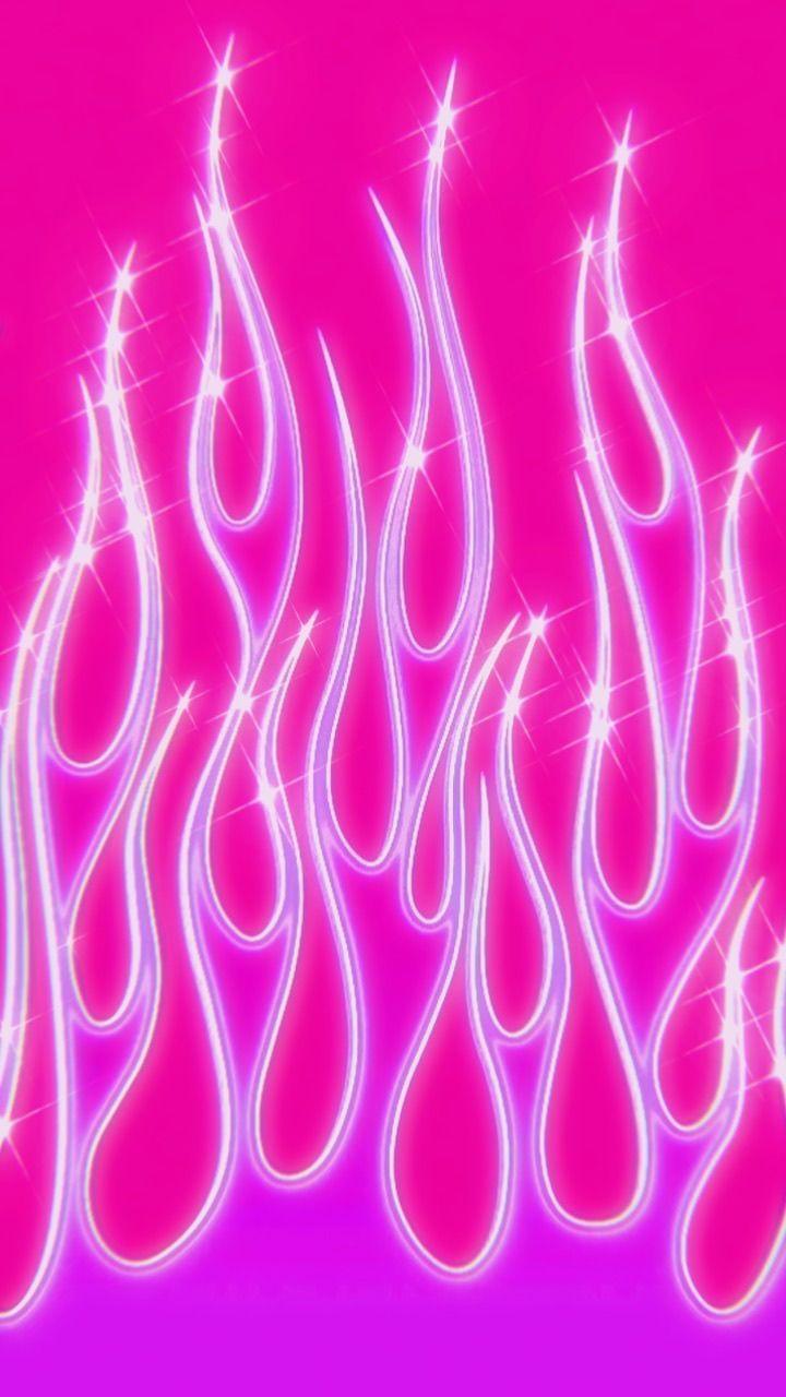Pink Flame Wallpapers  Aesthetic Pink Wallpaper for iPhone 4K